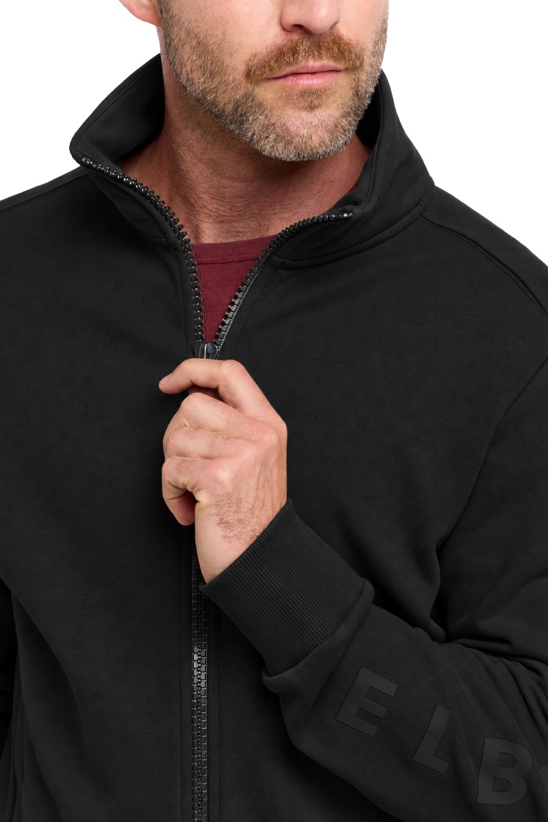 Elbsand Levin Herren Sweatjacke mit Stehkragen