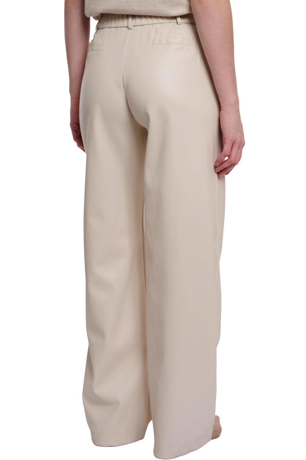 Rino & Pelle Georgina Short Damen Kunstlederhose Wide Leg