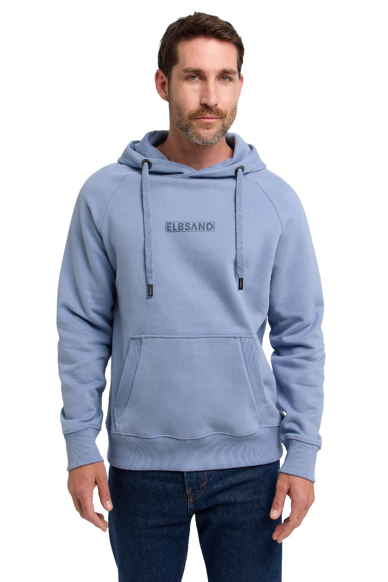 Elbsand Kiran Herren Hoodie mit Logo-Detail