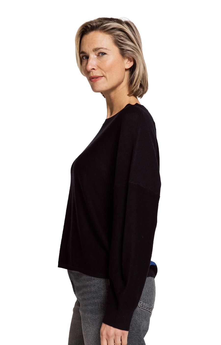 Zhrill Sasa Feinstrickpullover mit ZHRILL-Schriftzug
