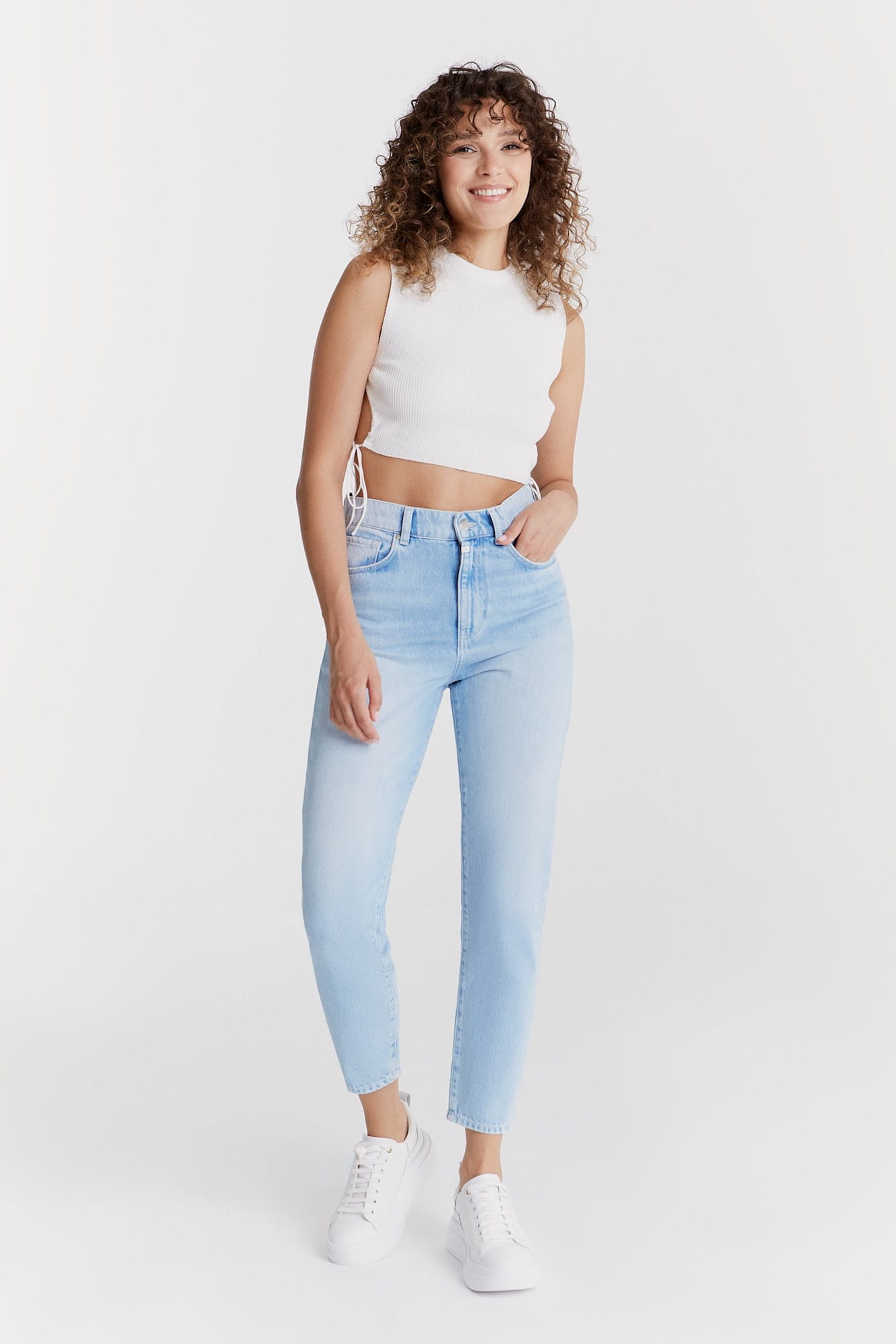 C.O.J. Denim Lynn Summer Damen Boyfriend - Mom Jeans