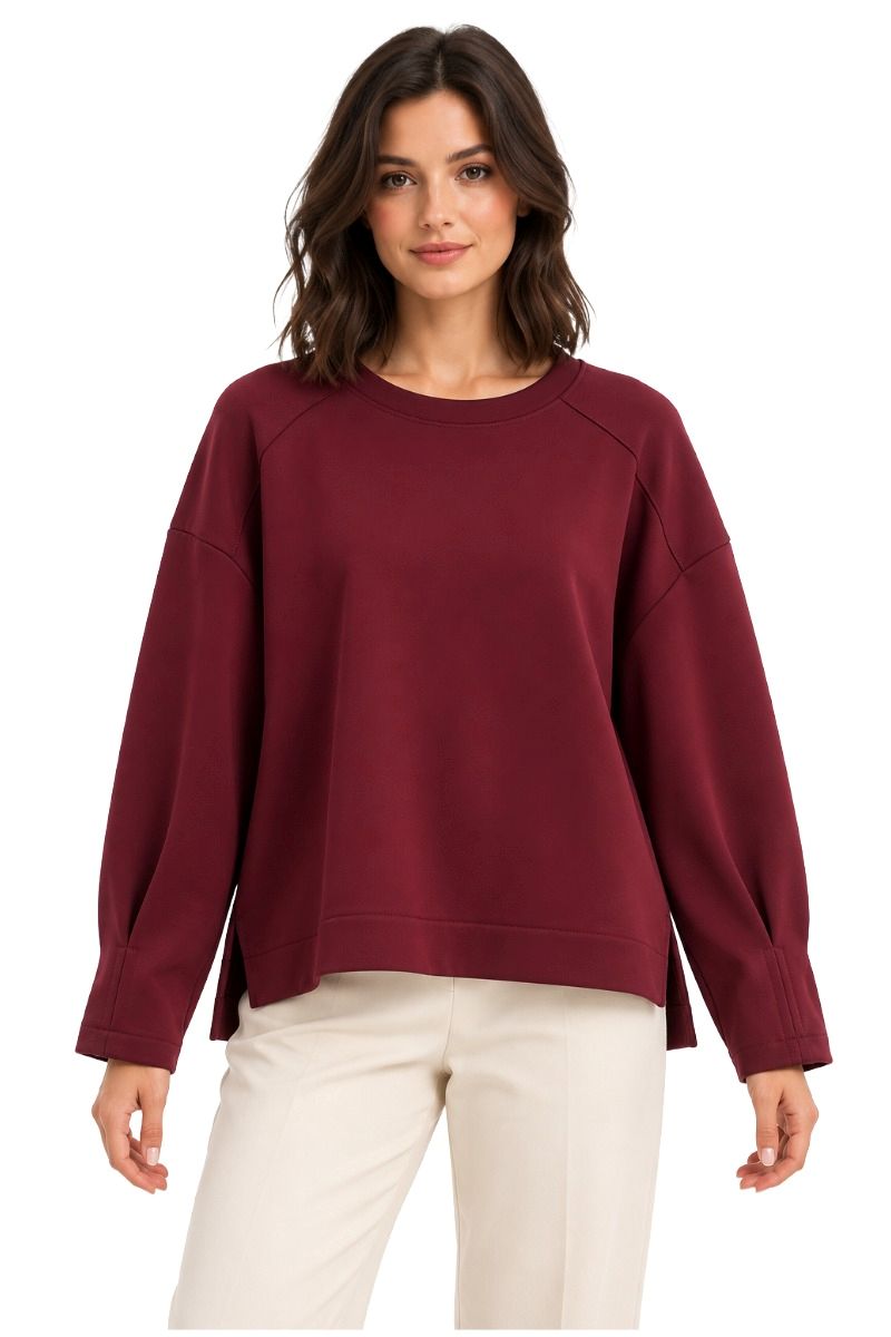 Skuba Sweatshirt mit kleinen Schlitzen