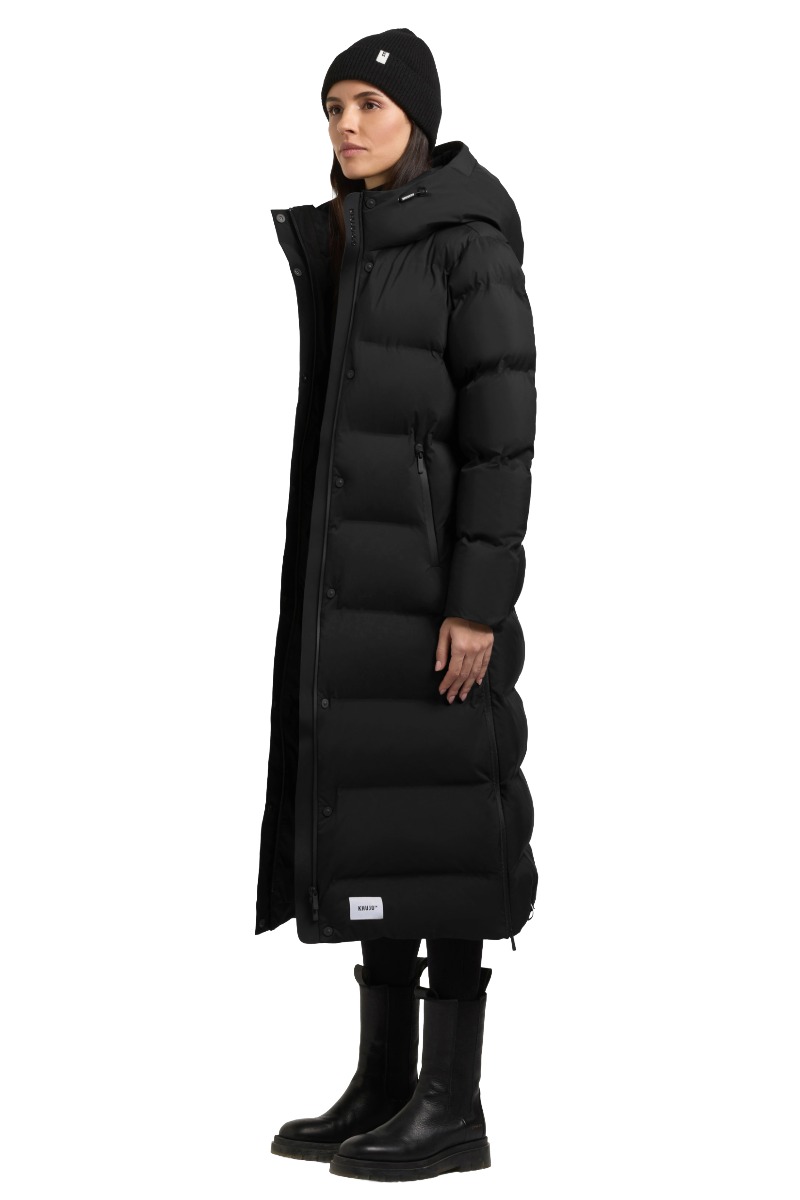 Khujo Mayla Damen Steppmantel - Long Puffer Coat