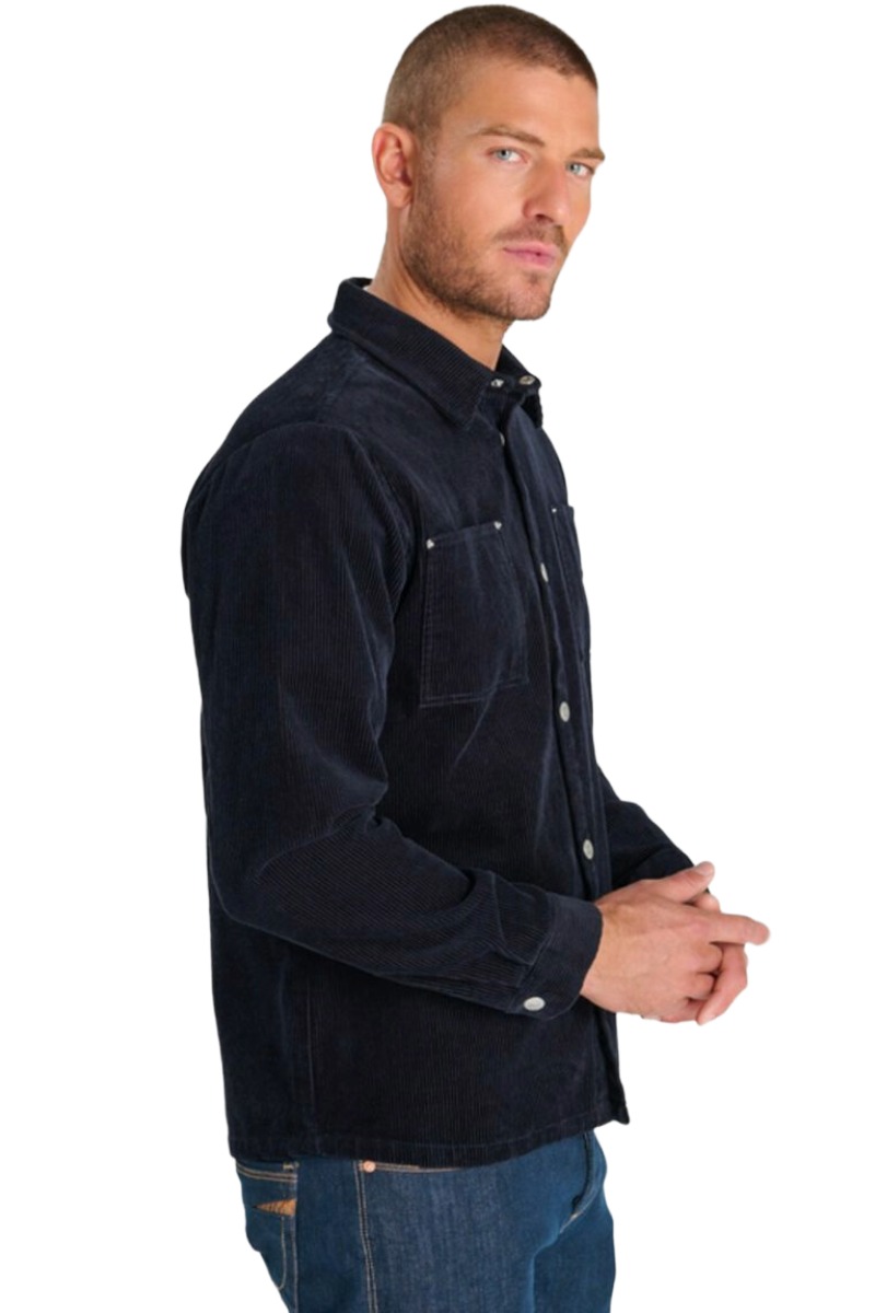 LTC Le Temps des Cerises MAGE Herren Cord-Hemd-Overshirt
