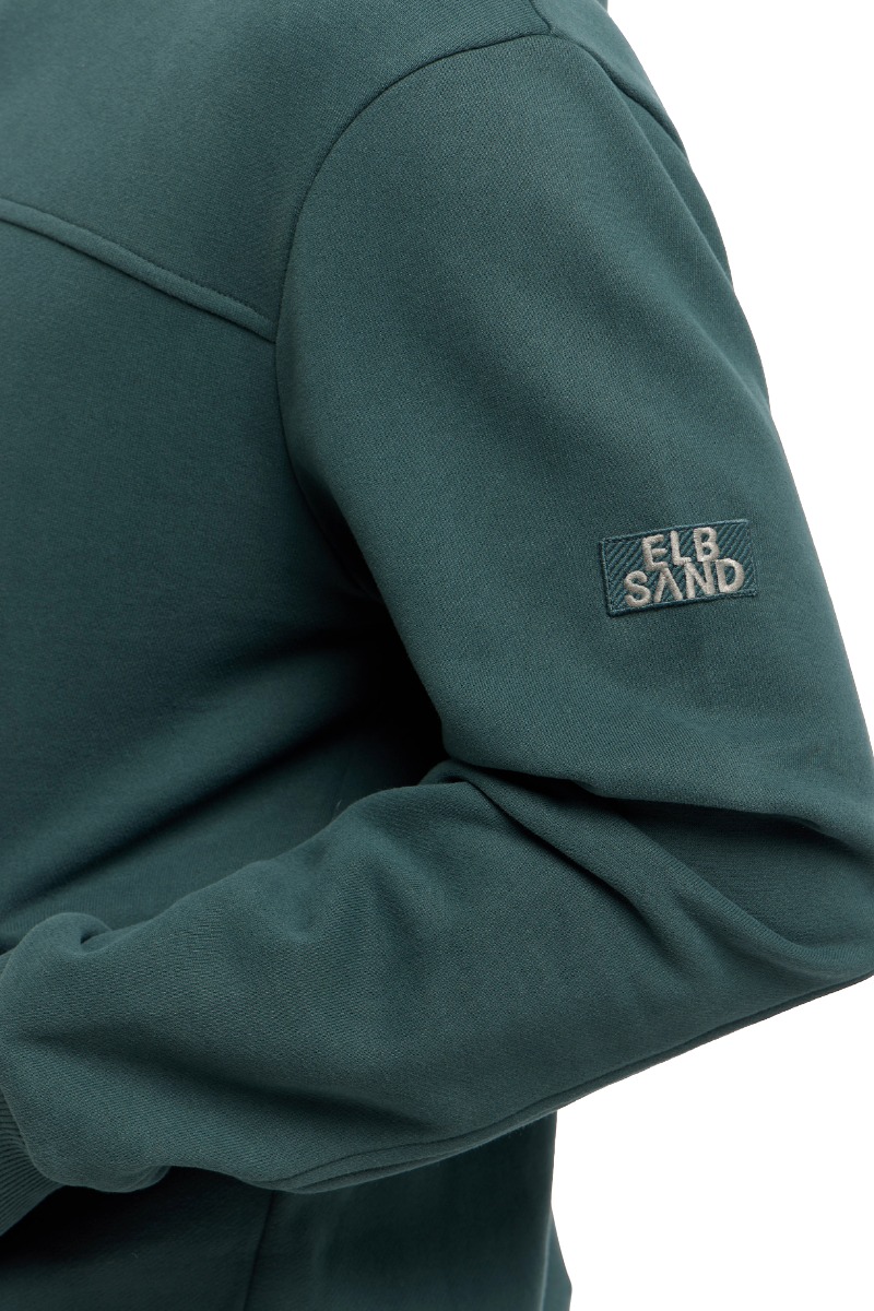 Elbsand Hannu Herren Hoodie mit Nahtdetails