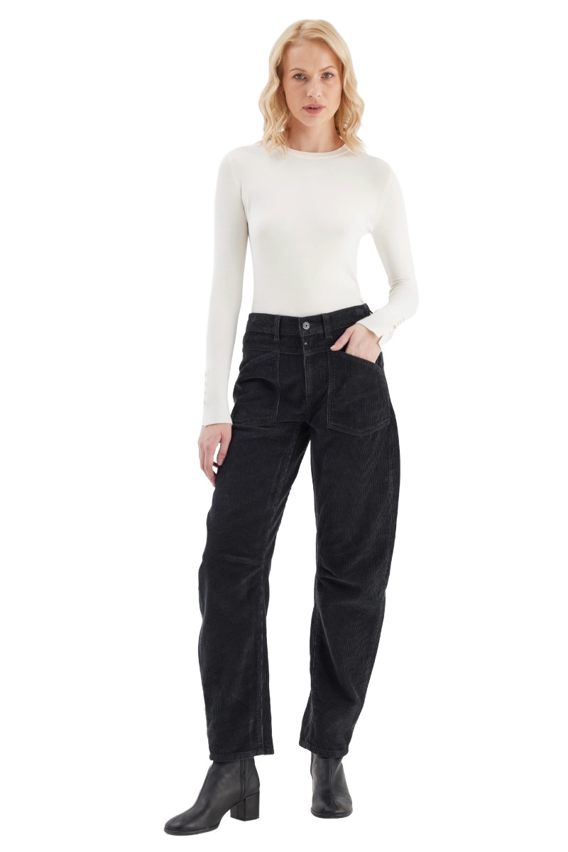 C.O.J. Cup of Joe Selena Cordhose im Barrel Fit