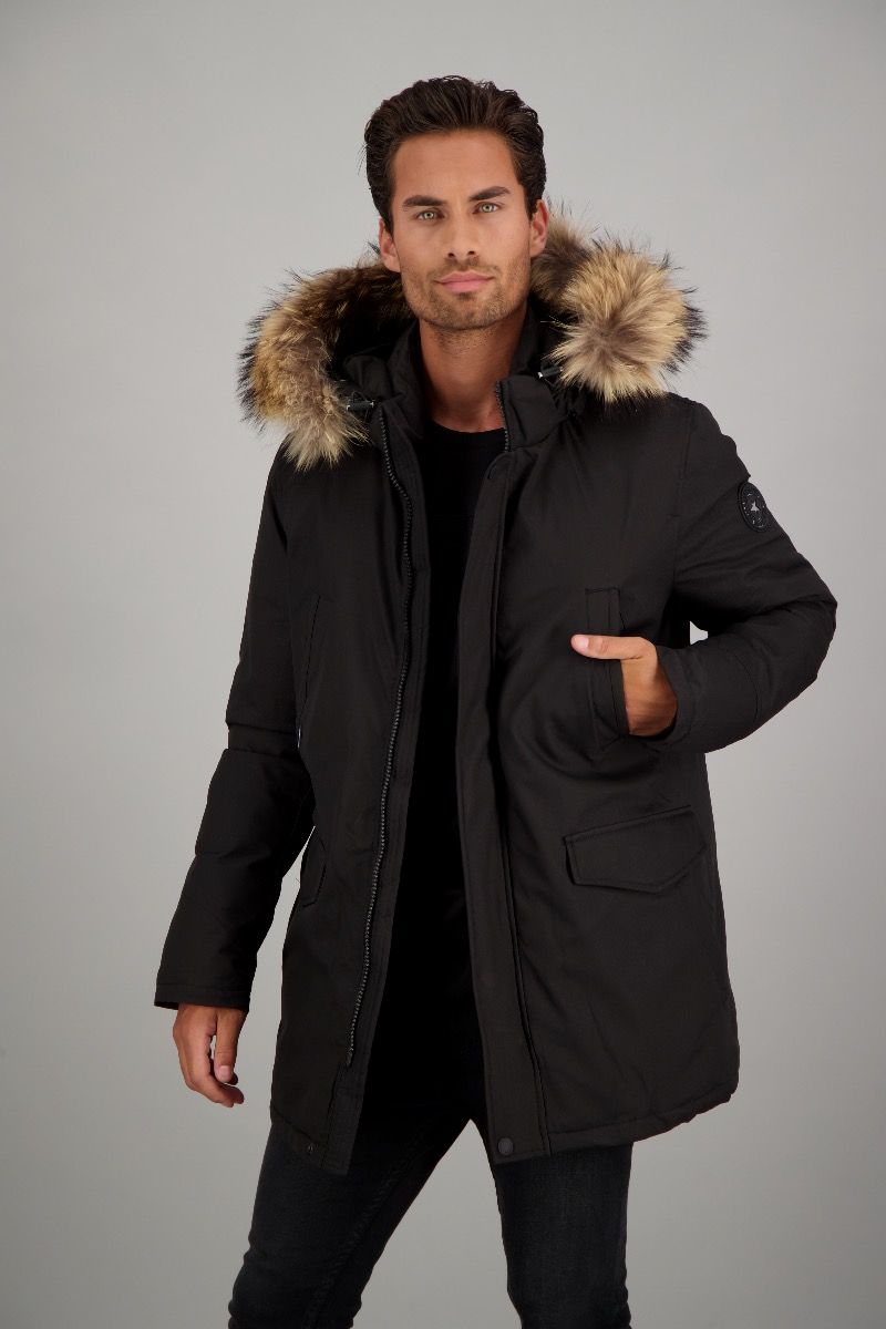 Airforce Slimfit Herringbone Herren Parka