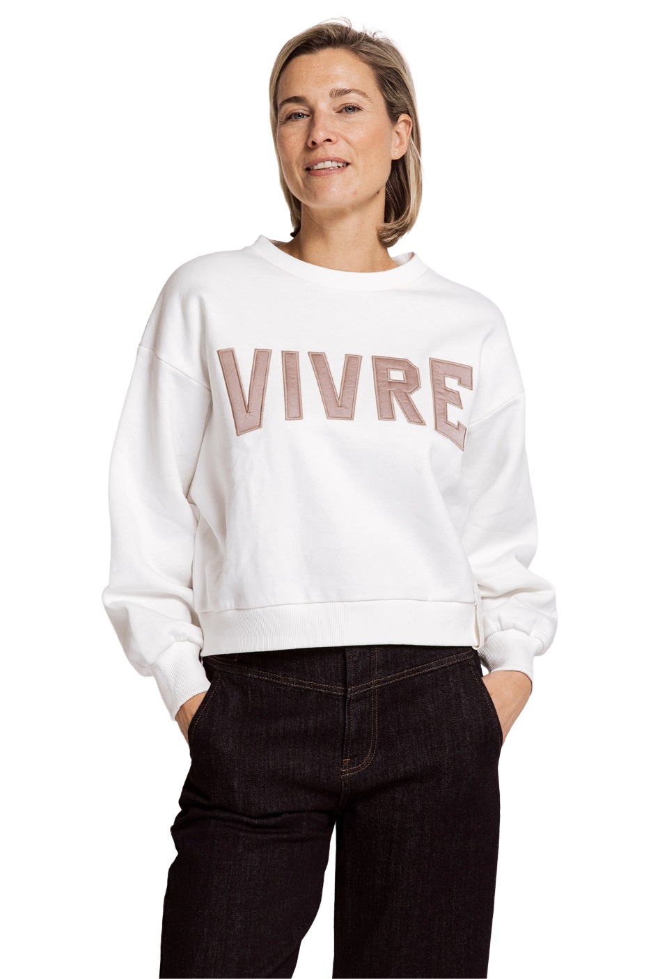 Zhrill Tera Damen Sweatshirt mit VIVRE Schriftzug