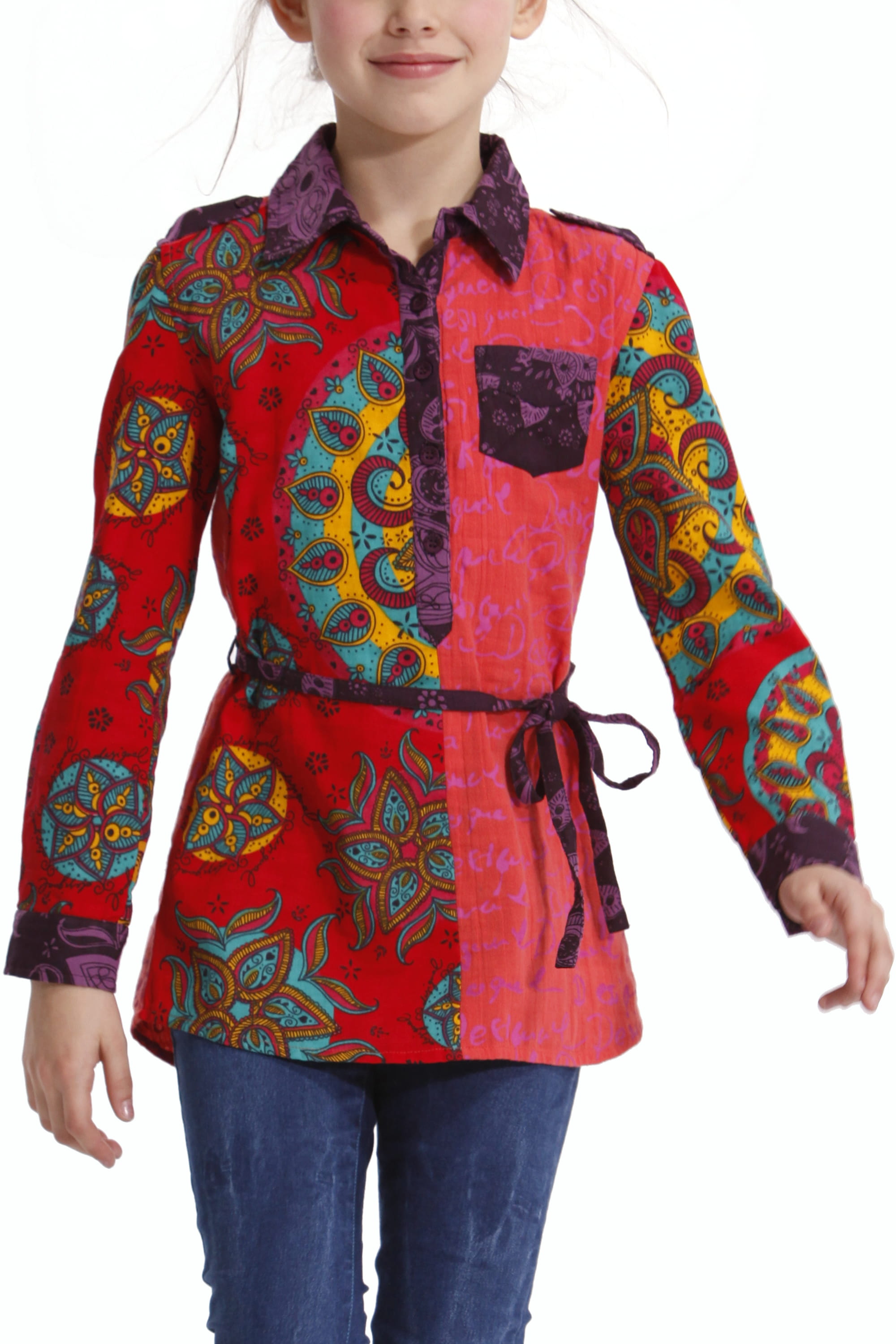 Desigual Pisa Mädchen Bluse