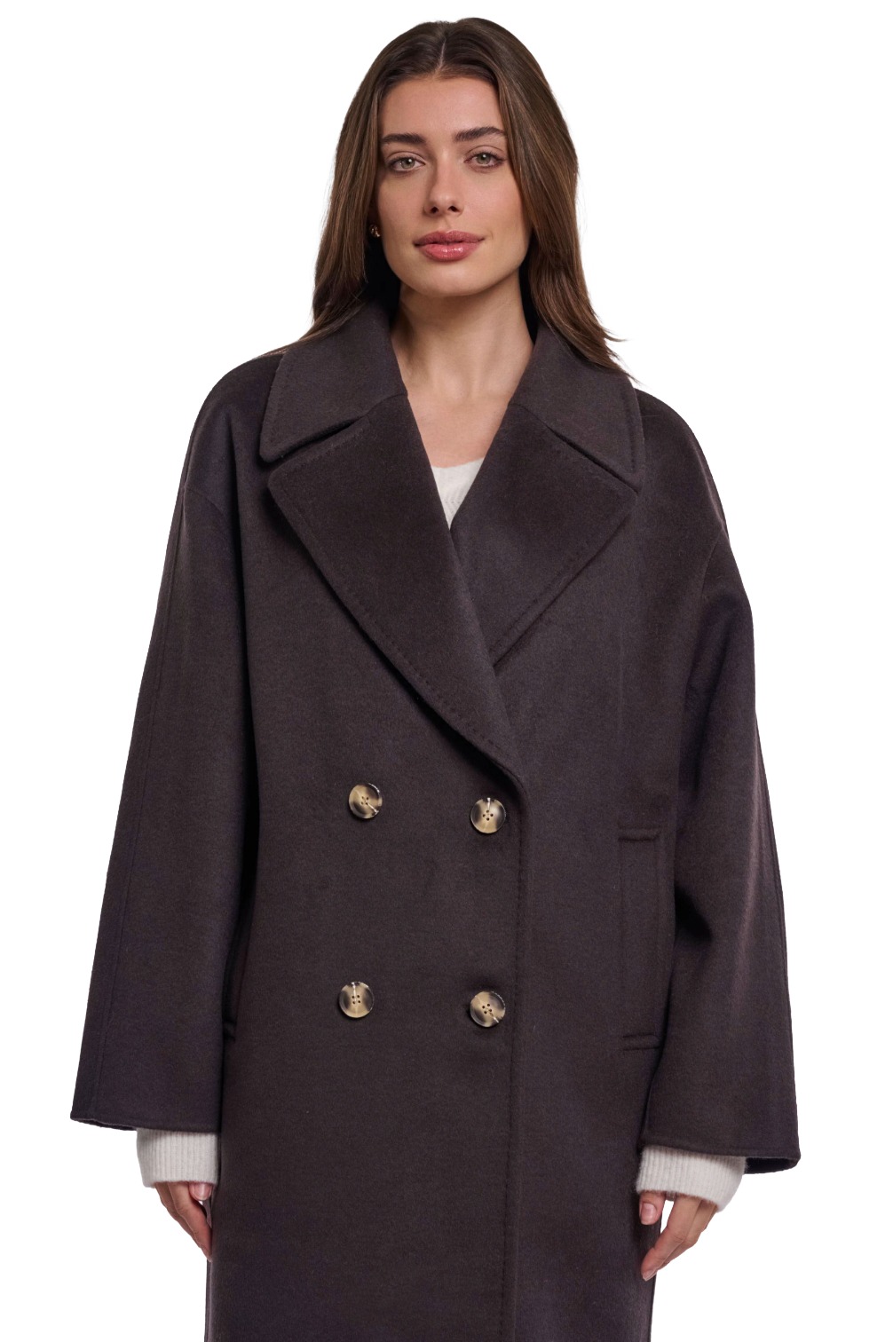 Rino & Pelle Geza Premium Wollmantel aus recycelter Wolle