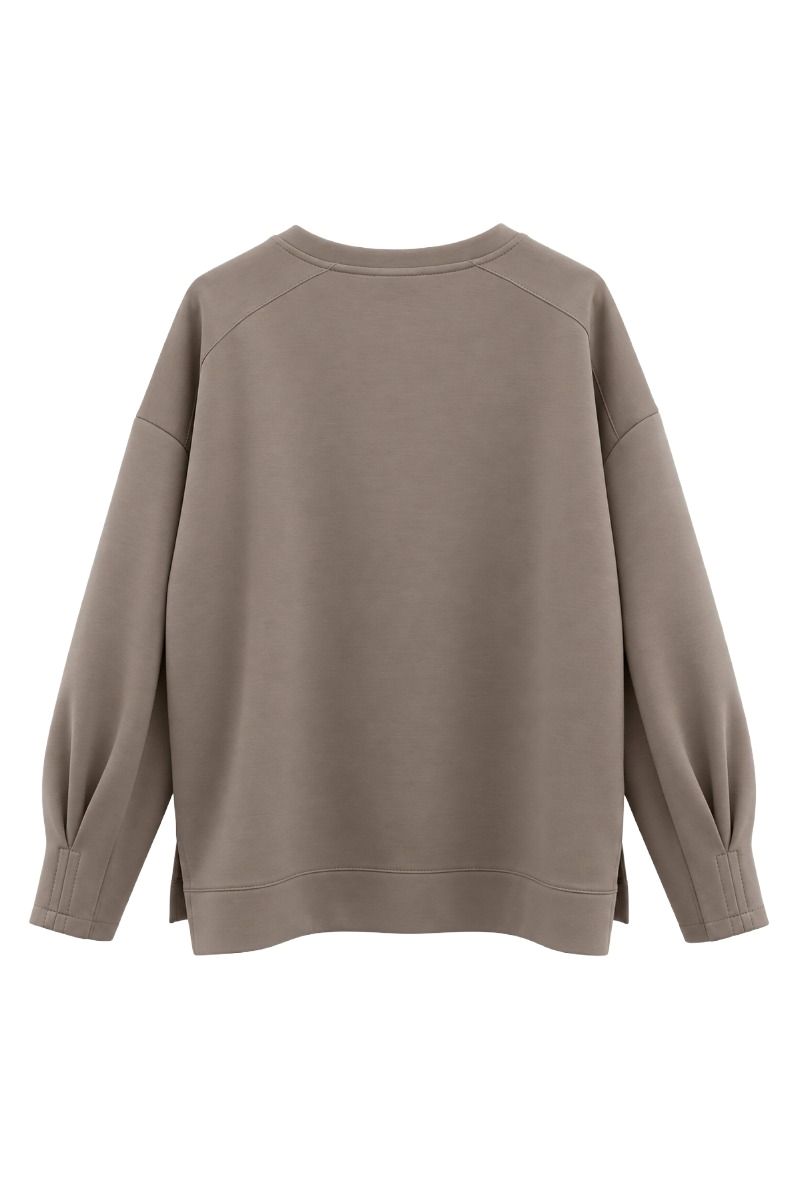 Skuba Sweatshirt mit kleinen Schlitzen