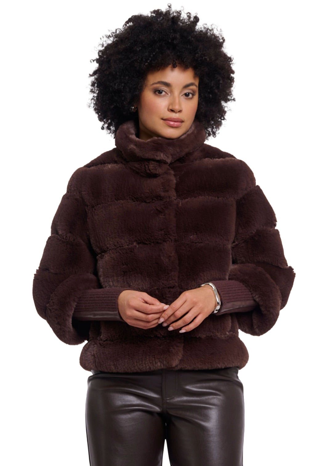 Rino & Pelle Feline Damen Plüschjacke
