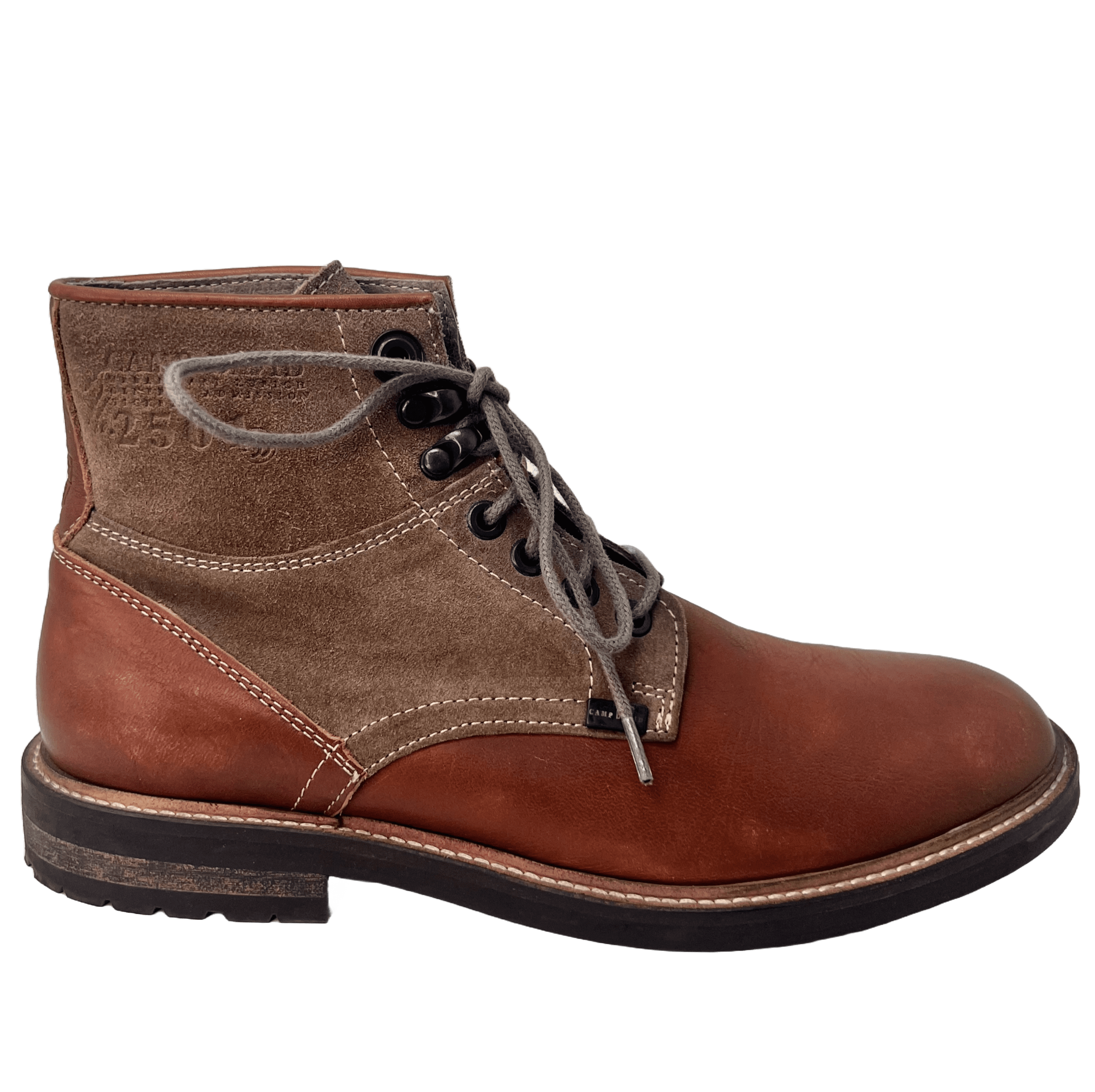 Camp David Lace up Schnürschuhe rust