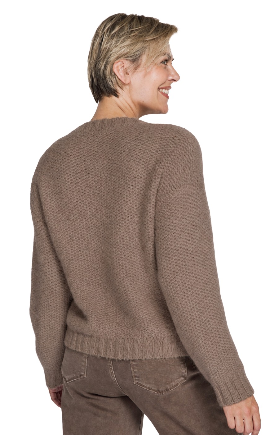 Zhrill Ussa Strickpullover - weicher Strukturstrick mit lässiger Passform