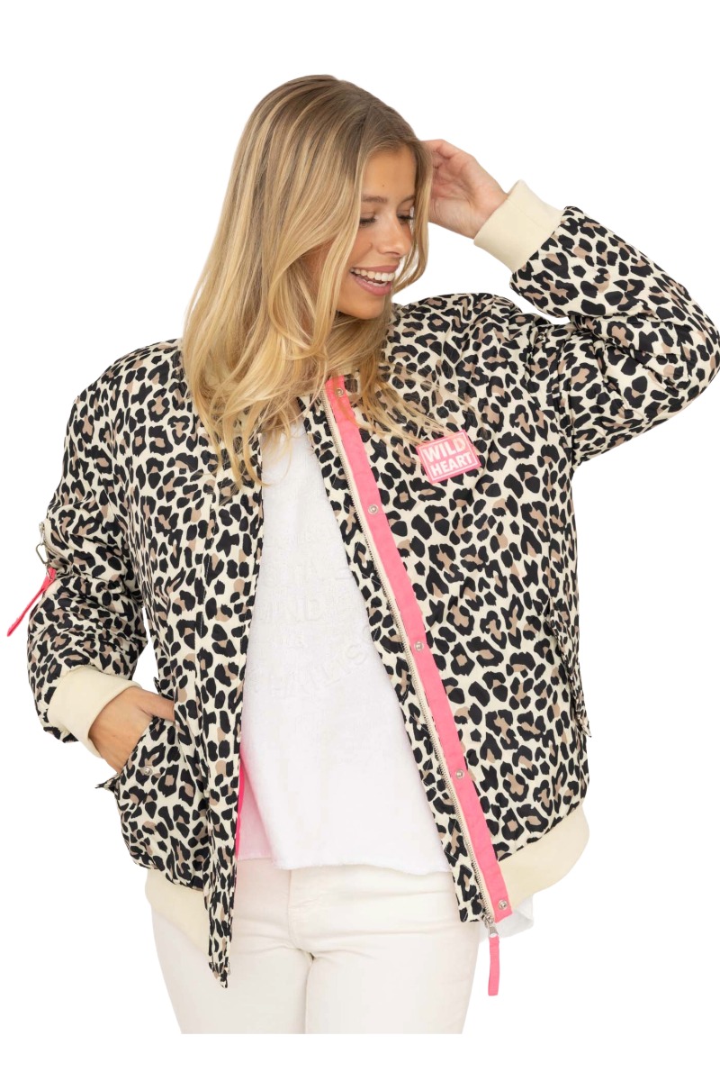 Zwillingherz Damen  „Wild Heart“ Bomberjacke
