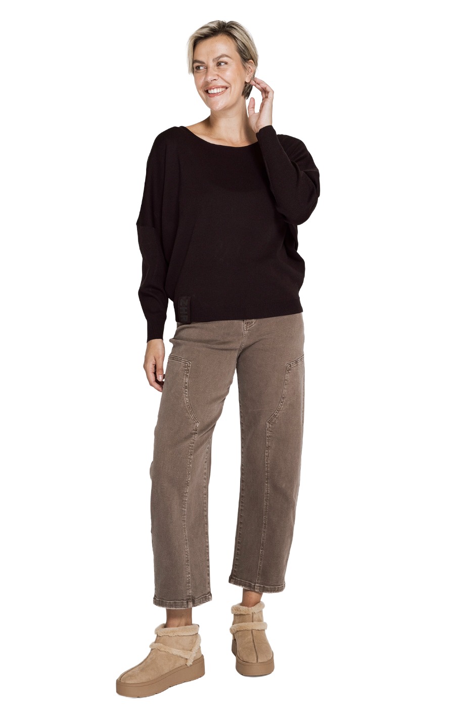 Zhrill Talia Pullover – lässiger Feinstrickpullover