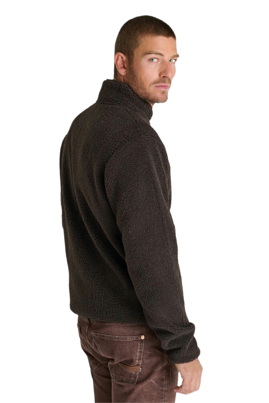 Le Temps des Cerises Ceno Herren Teddy Fleecejacke
