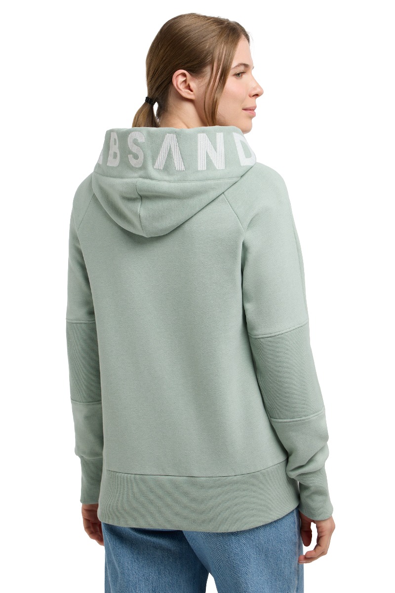 ELBSAND Kelina Kapuzen-Sweat- Jacke mit Logo-Stickerei