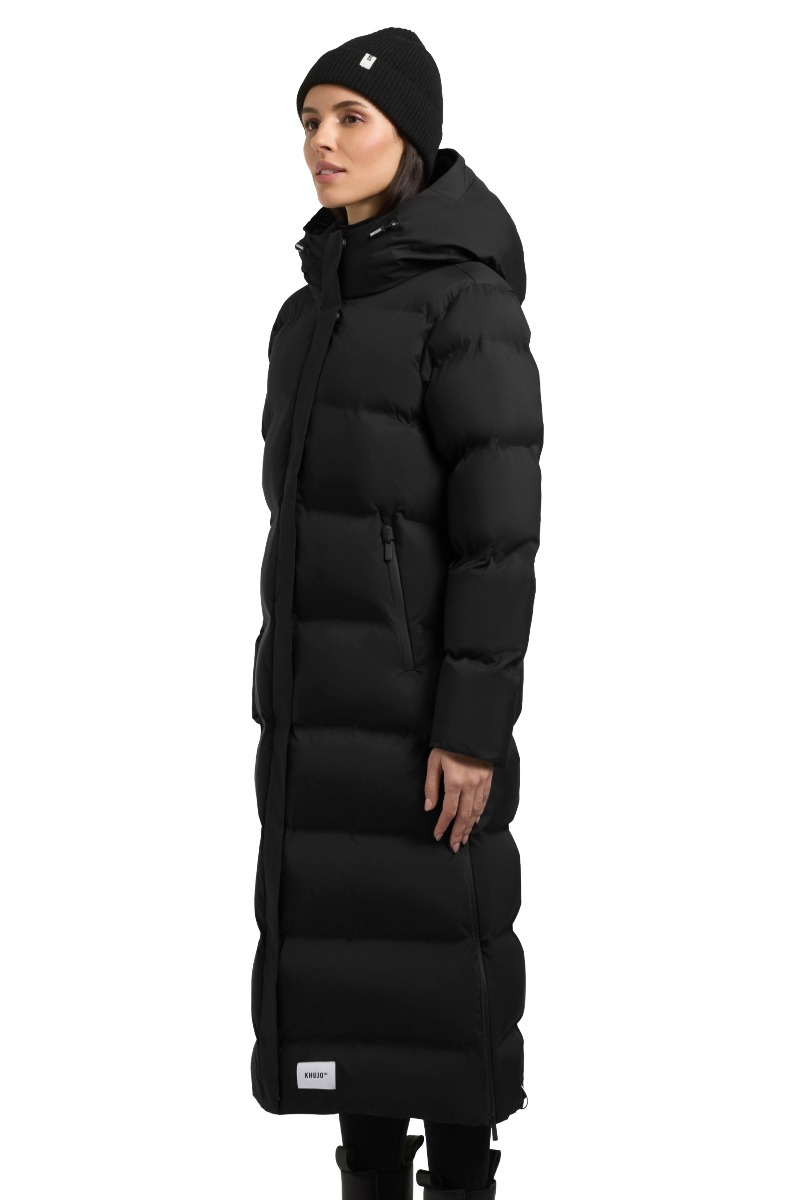 Khujo Mayla Damen Steppmantel - Long Puffer Coat