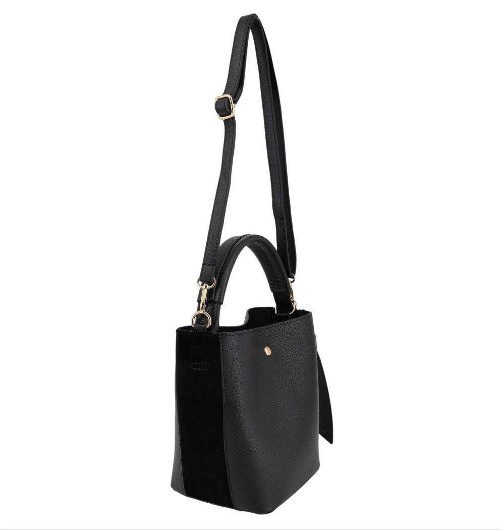 Elegante Henkel-Tasche mit Innentasche und Schultergurt