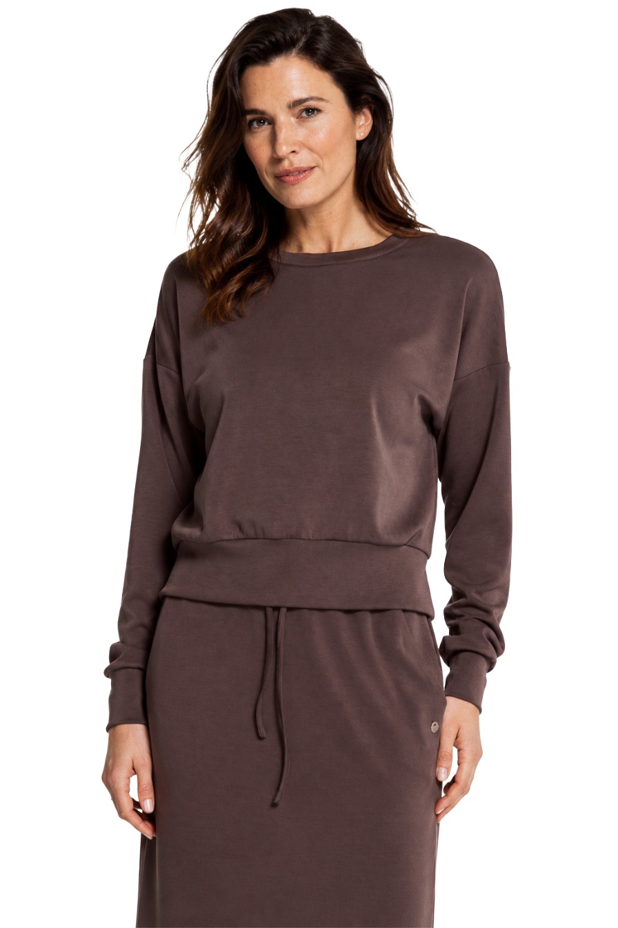 Zhrill Lilivati Damen Sweatshirt mit breitem Bund