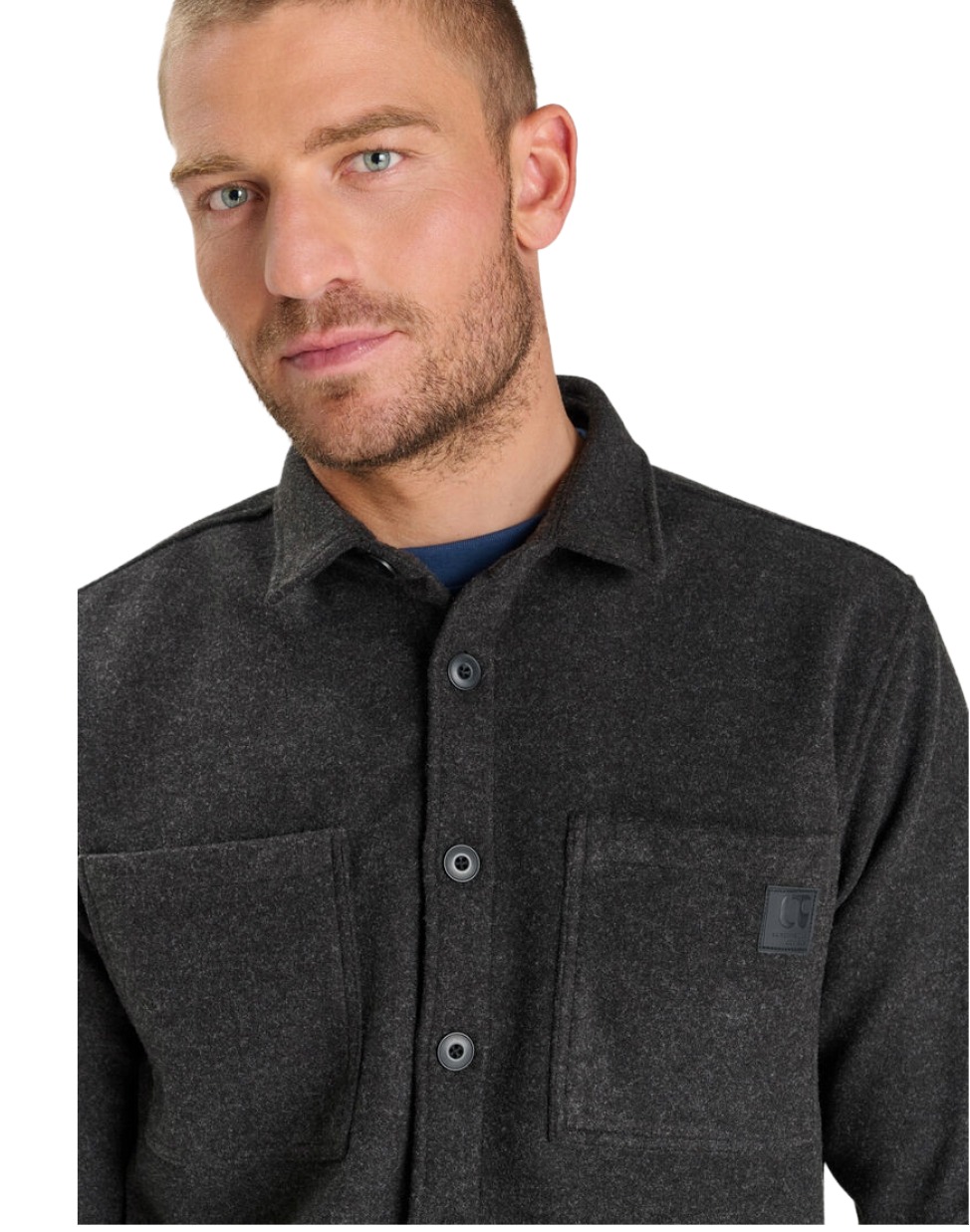 Le Temps des Cerises Nore Herren Overshirt Hemdjacke