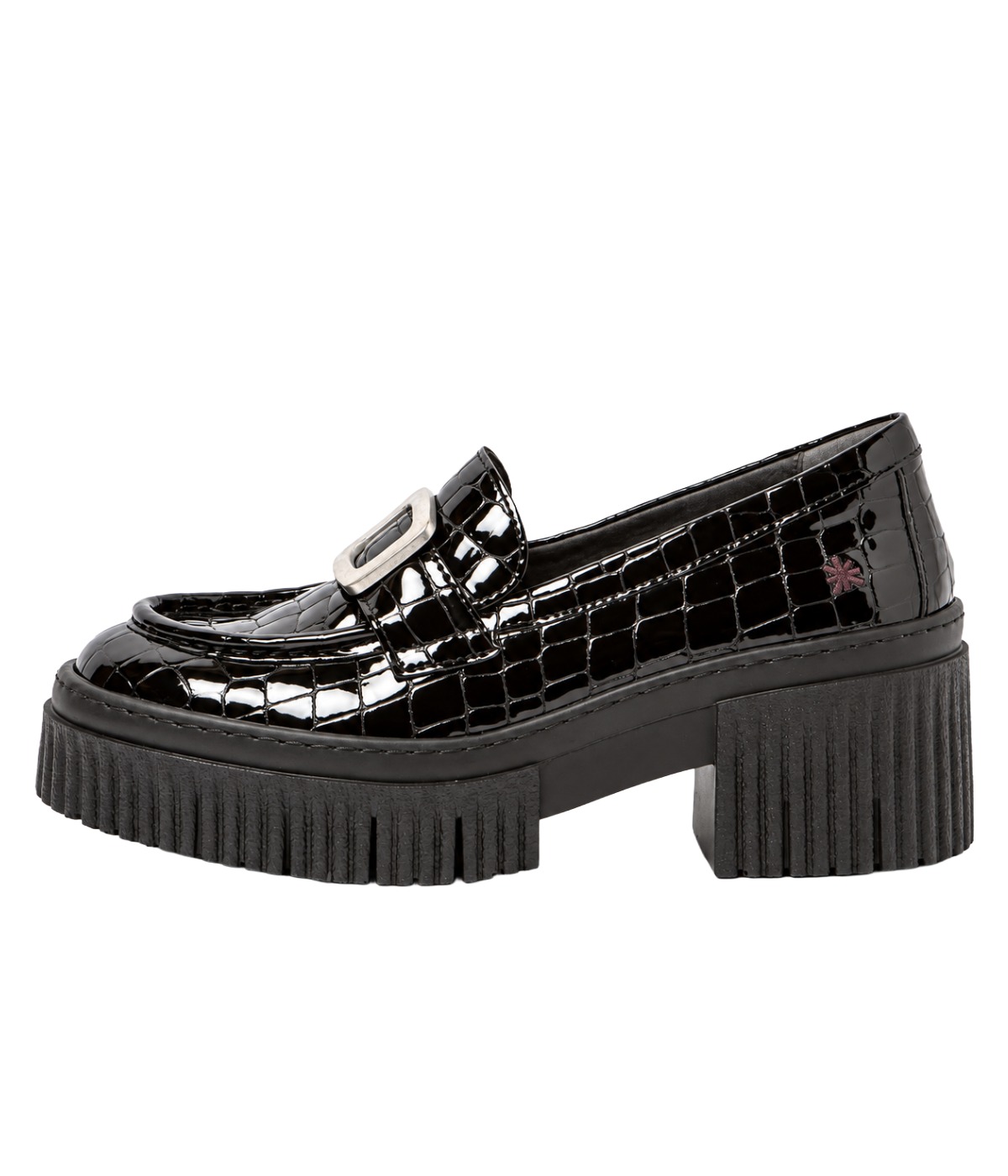 The Art Company YORK Chunky Loafer Croku Lack -mit Plateausohle