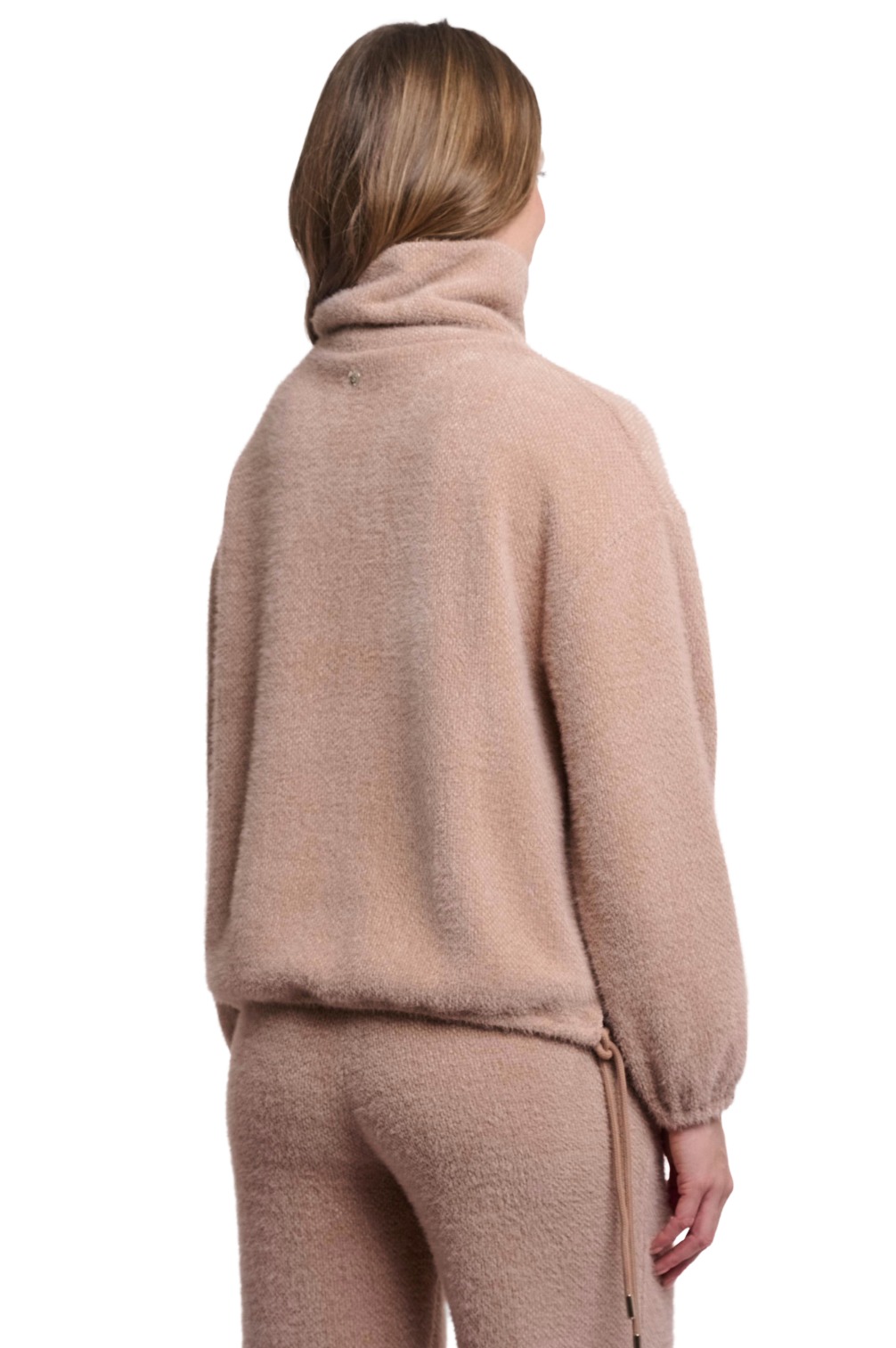 Rino & Pelle Bellar Damen Rollkragenpullover mit Tunnelzug
