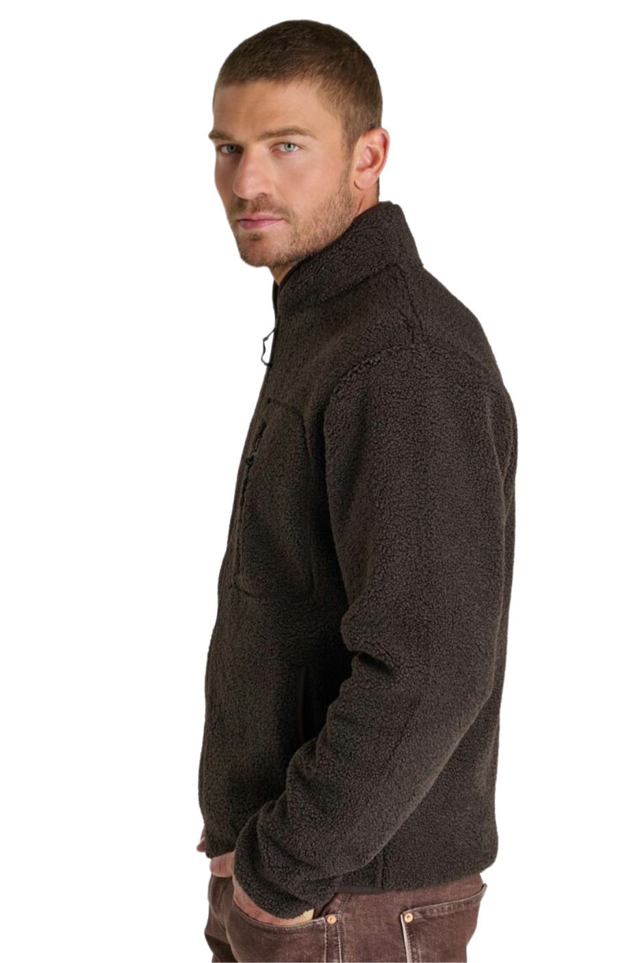 Le Temps des Cerises Ceno Herren Teddy Fleecejacke