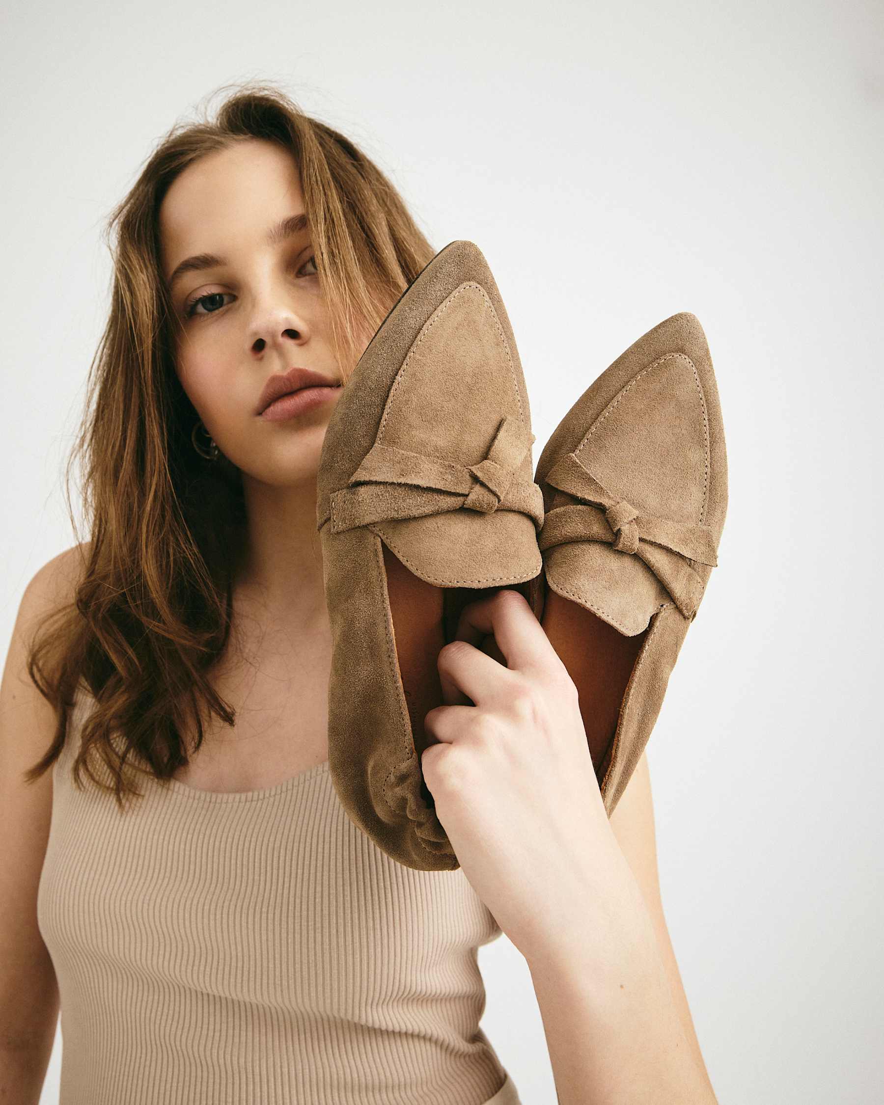 Shoedesign Copenhagen Lumie Damen Loafer aus Veloursleder