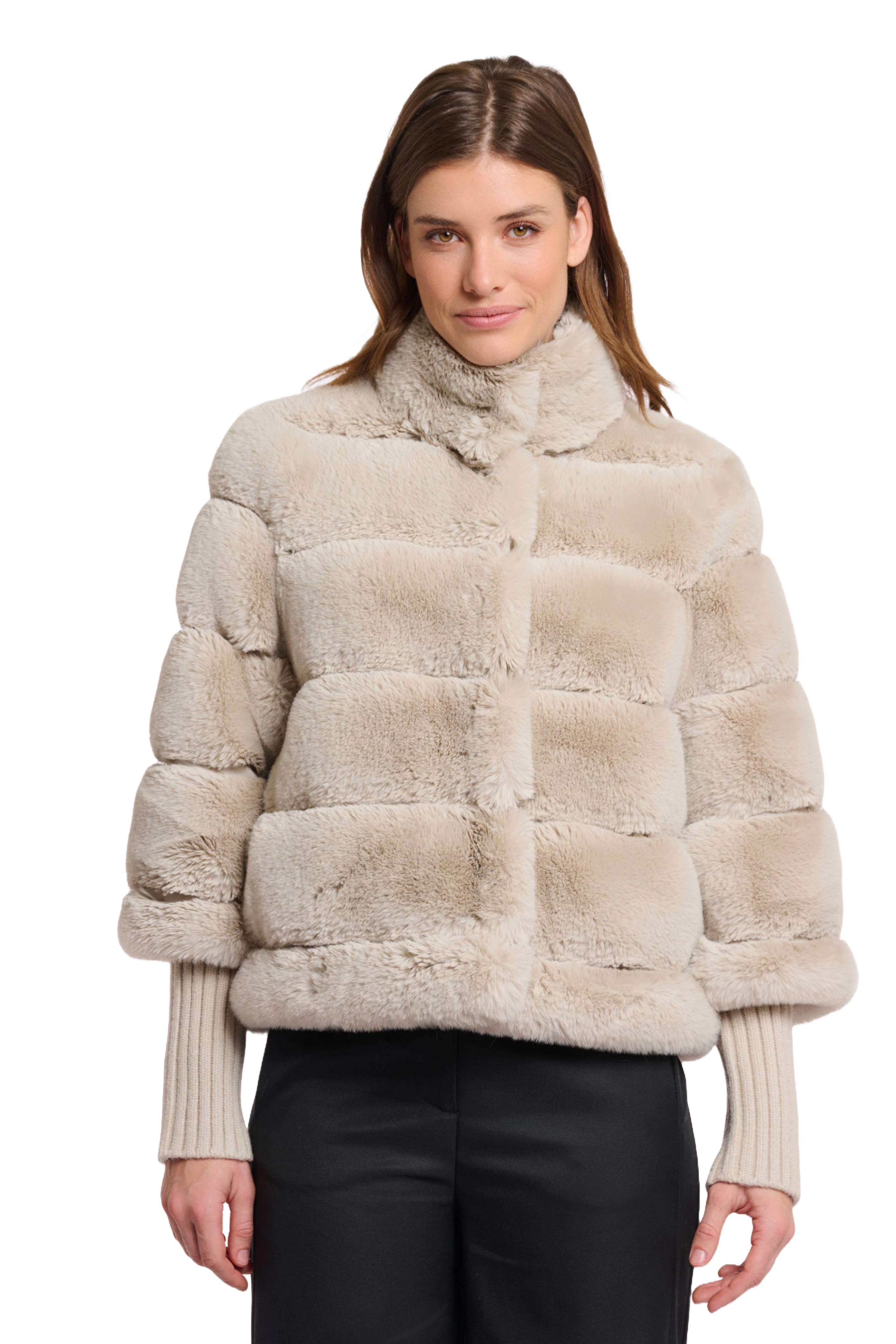 Rino & Pelle Feline Damen Plüschjacke