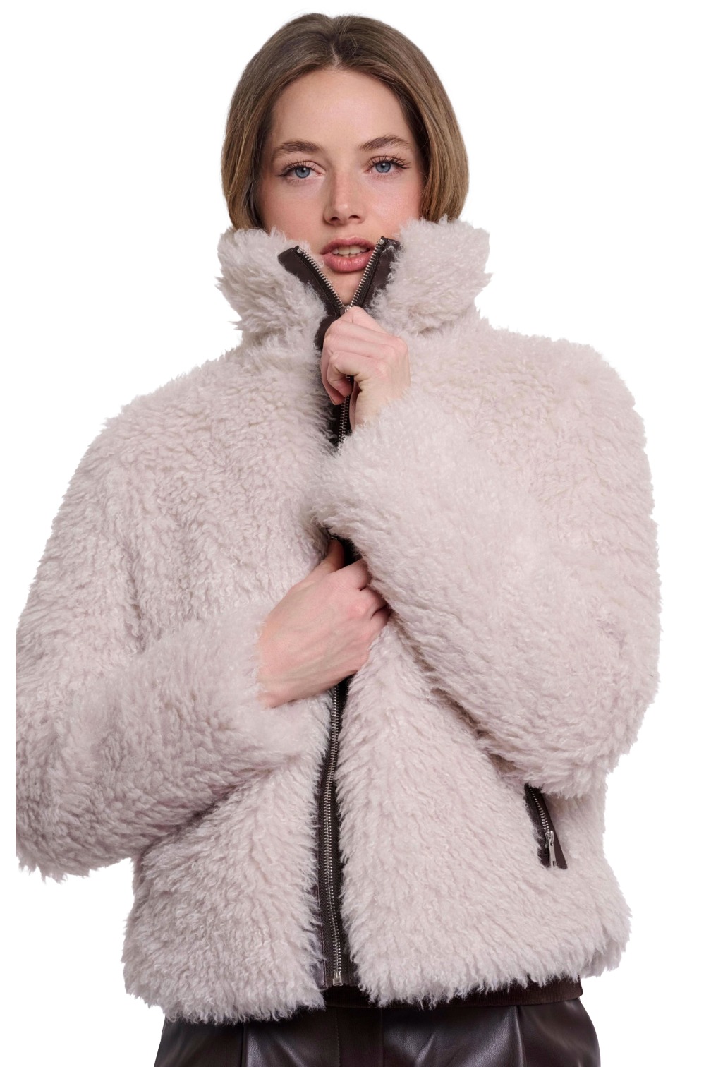 Rino & Pelle „Semma“ Teddyjacke mit hohem Kragen