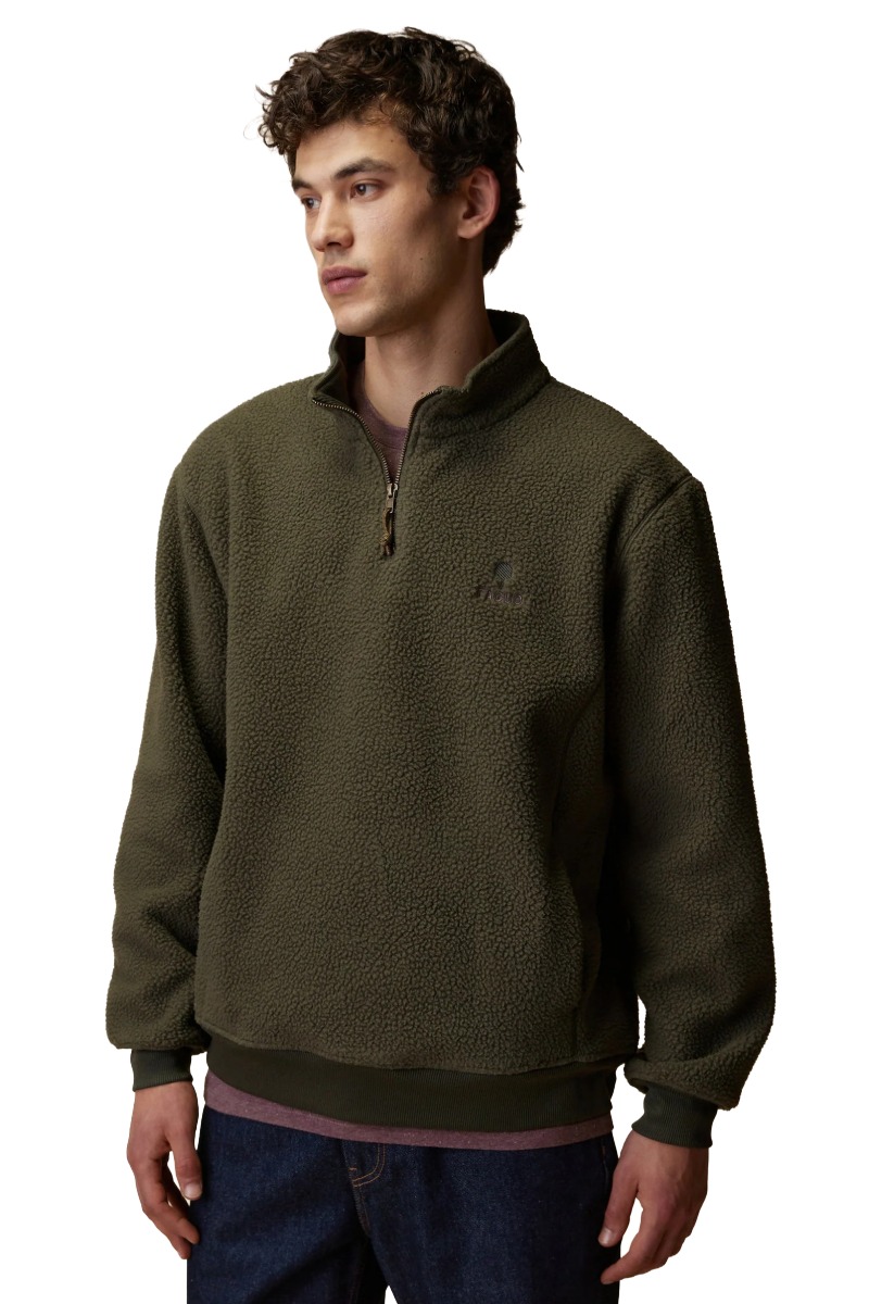Faguo Aubiac Herren Teddy-Fleece Pullover