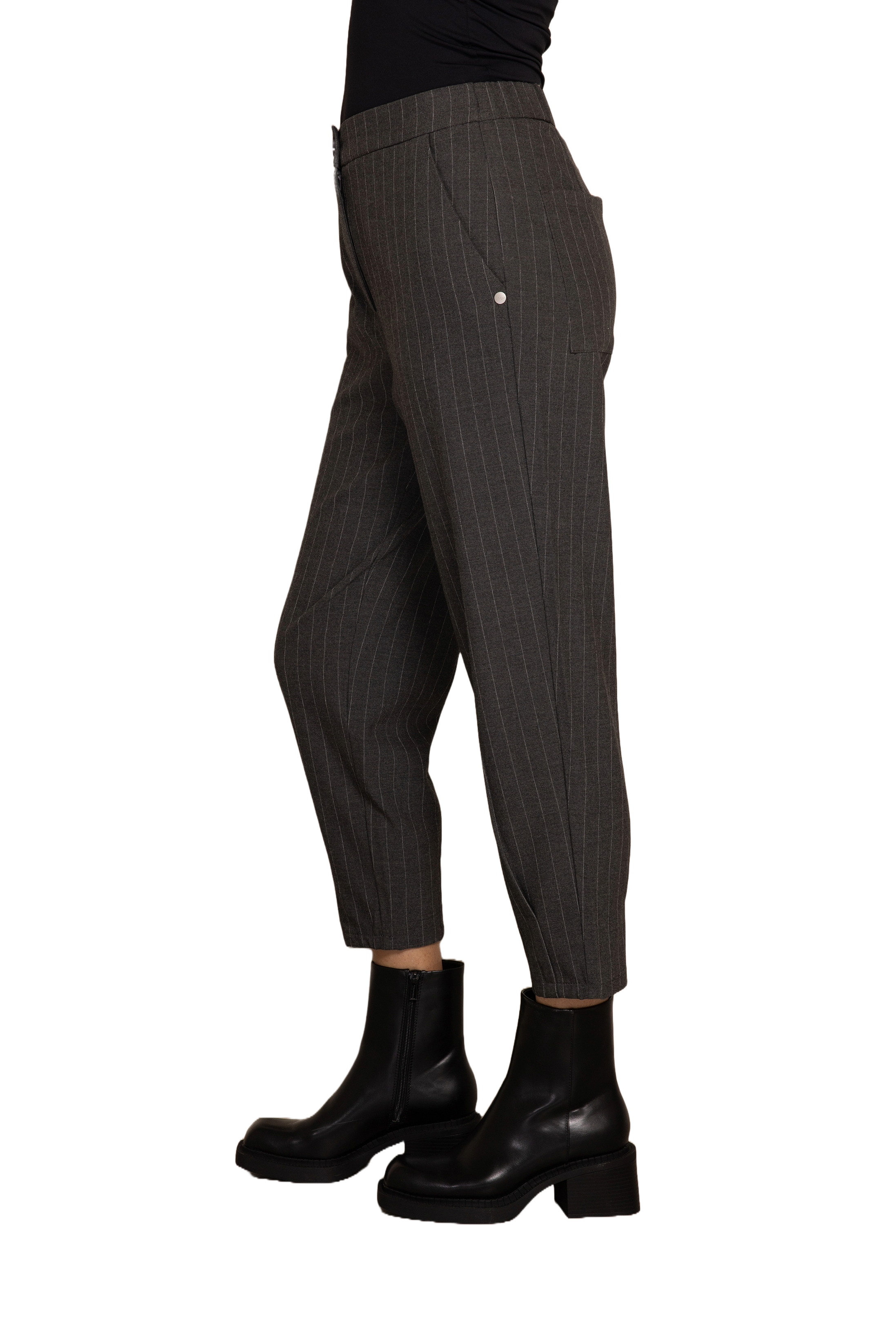 Damen Hose in grau gestreift von Zhrill