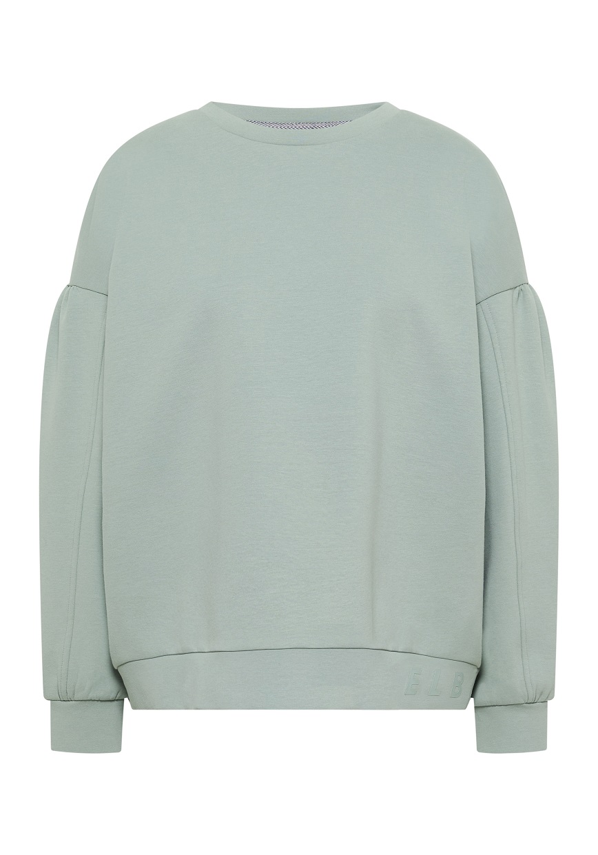 Elbsand Qivi Sweater Damen Sweatshirt mit Ballonärmeln