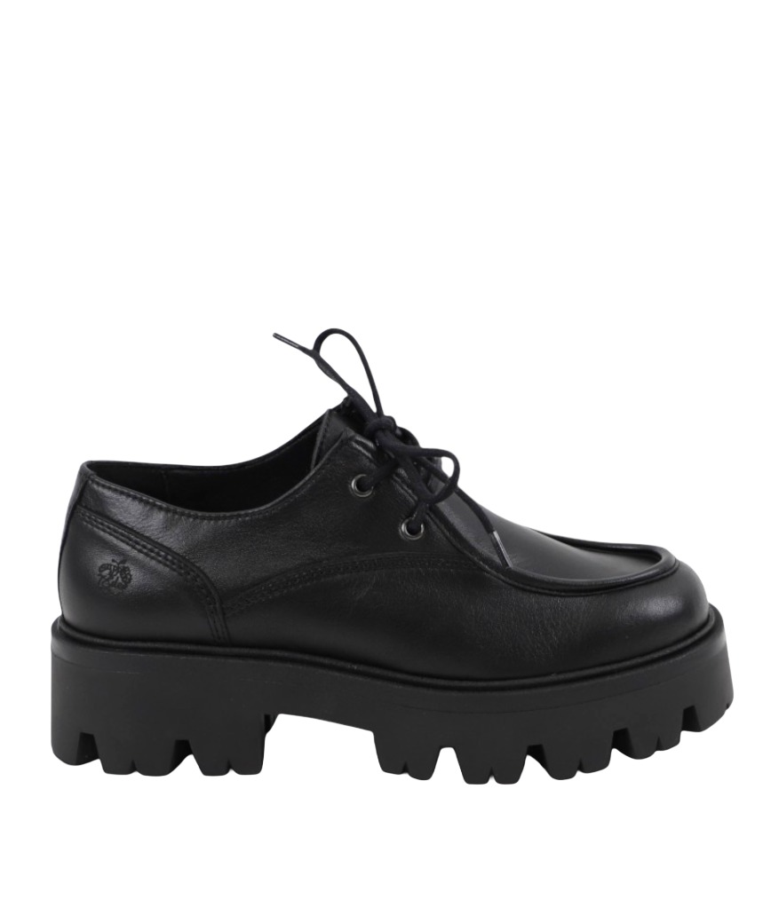 Apple of Eden Margot 1  Damen Leder-Schnürer mit Chunky-Sohle
