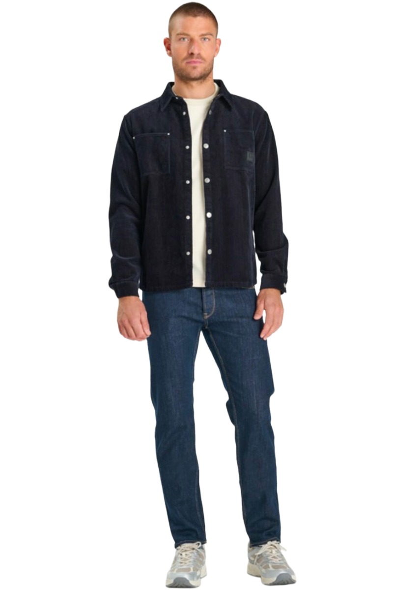 LTC Le Temps des Cerises MAGE Herren Cord-Hemd-Overshirt