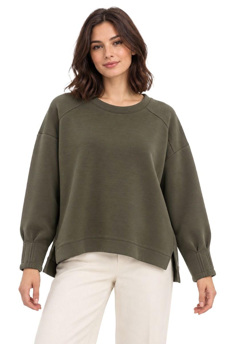 Skuba Sweatshirt mit kleinen Schlitzen