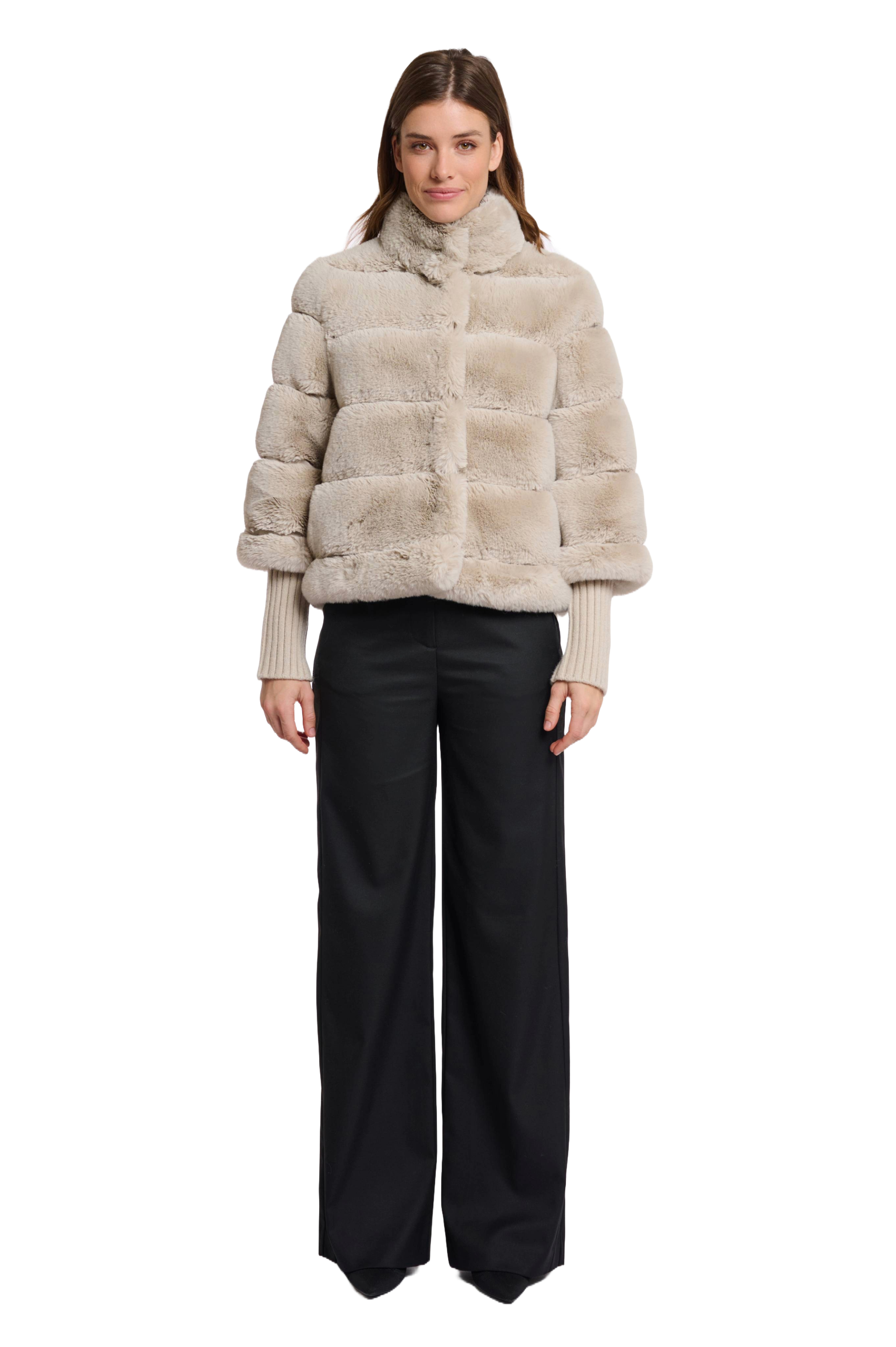 Rino & Pelle Feline Damen Plüschjacke