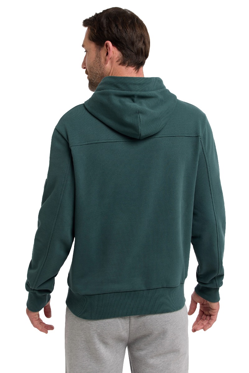 Elbsand Hannu Herren Hoodie mit Nahtdetails