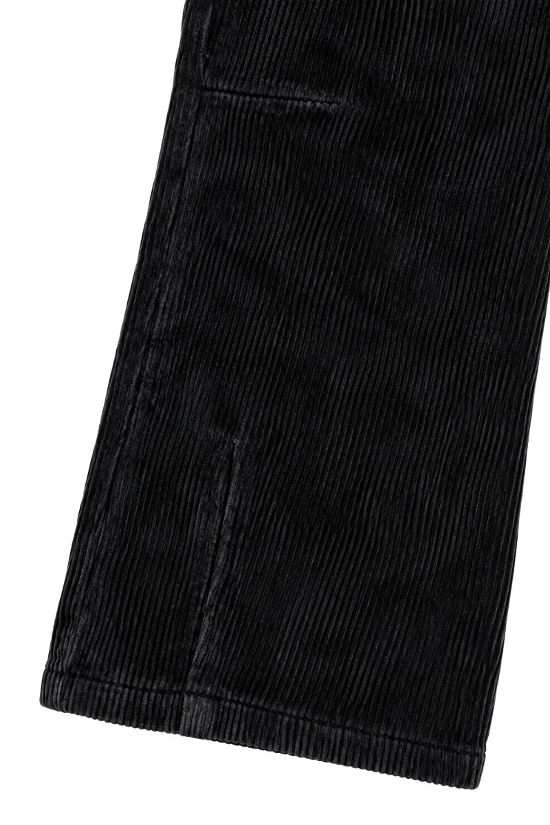 Melly & Co Damen Cordhose im lockeren Barrel Straight Cut