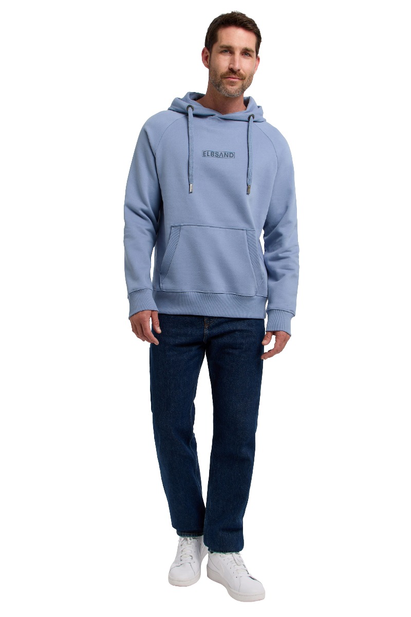 Elbsand Kiran Herren Hoodie mit Logo-Detail