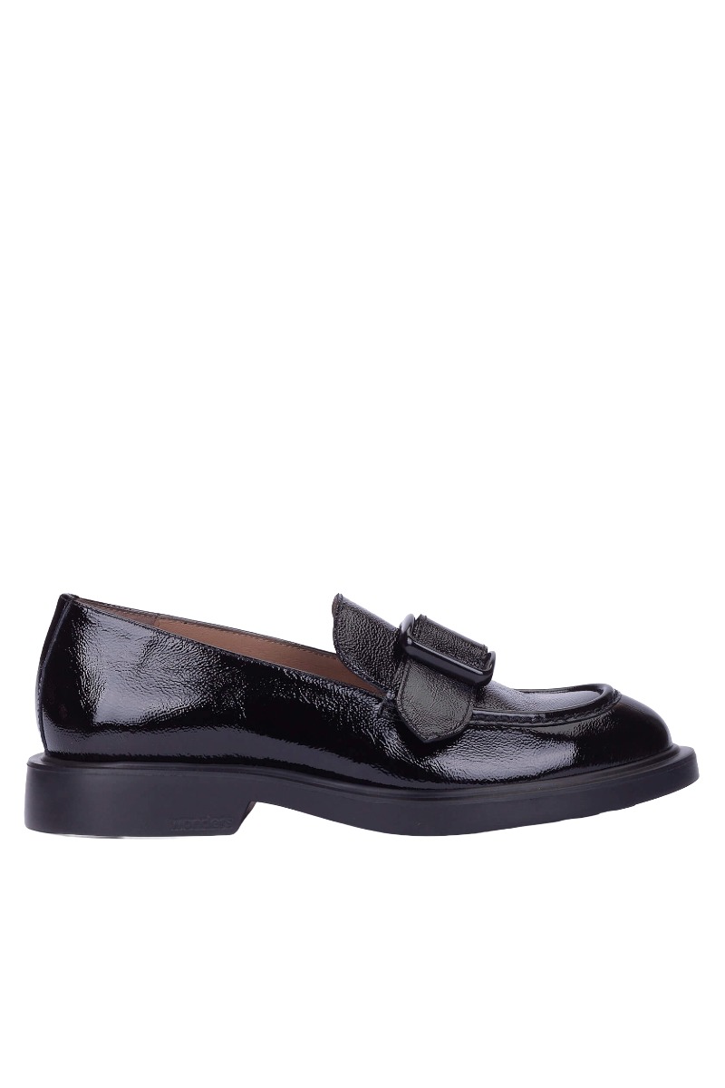 Wonders A-5303 Lackleder-Loafer mit Statement-Schließe