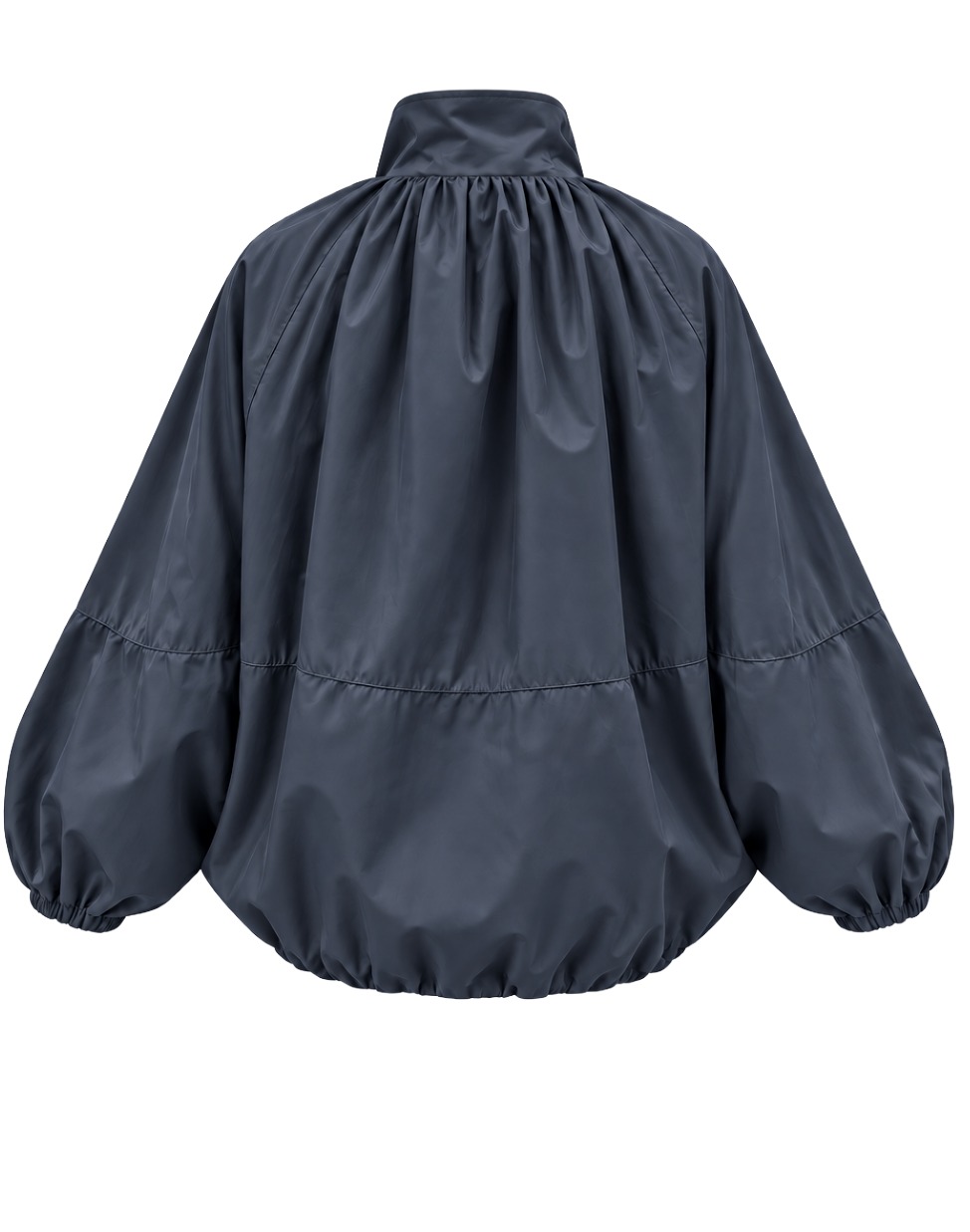 Ballon -Blousonjacke mit Stehkragen & Volumenärmeln