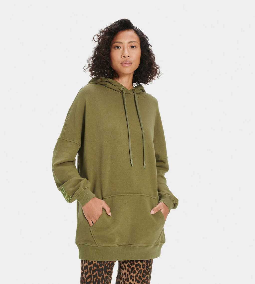 UGG Simone Damen Long Hoodie Kaputzenpullover