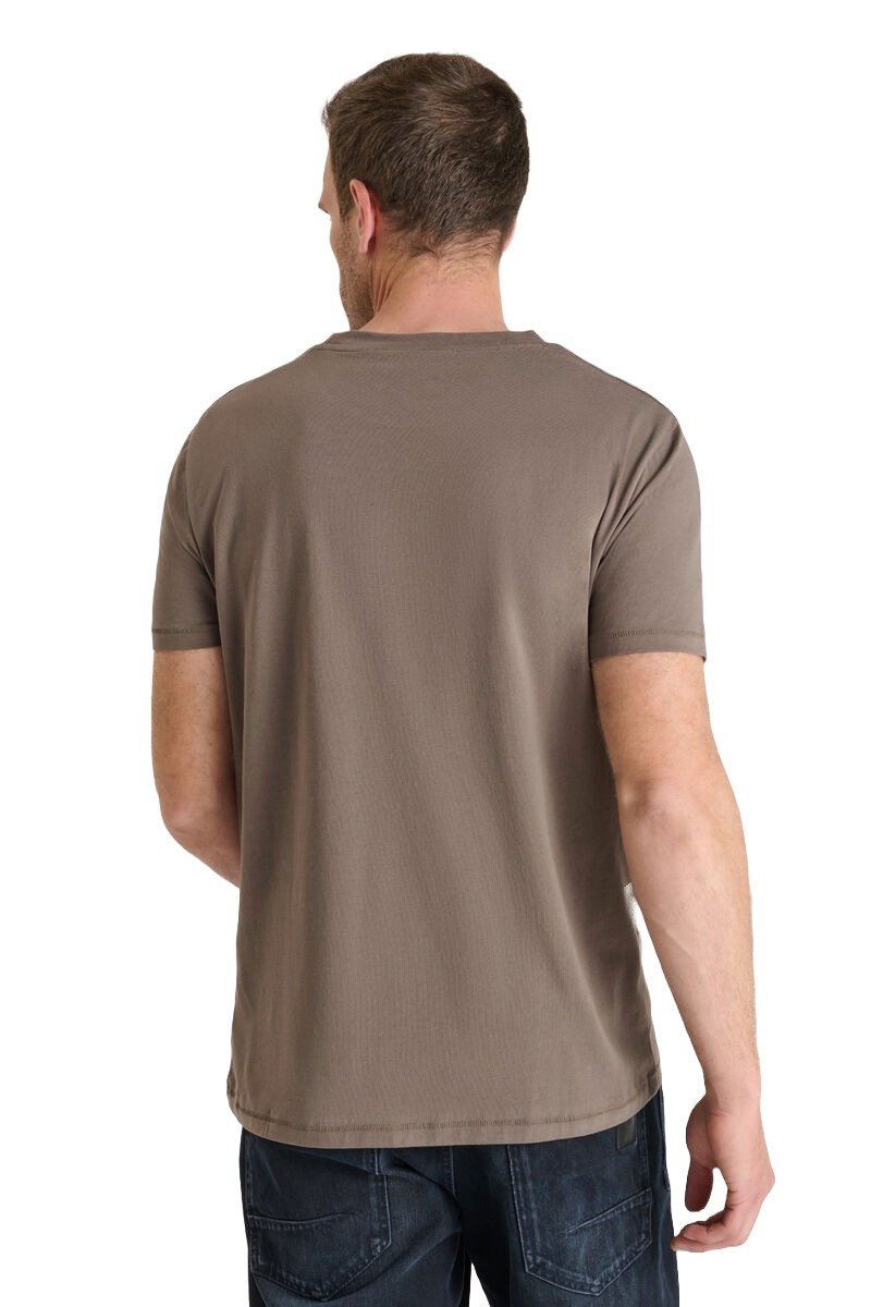 Herren _T-Shirt in Hellbraun von Le Temps des Cerises