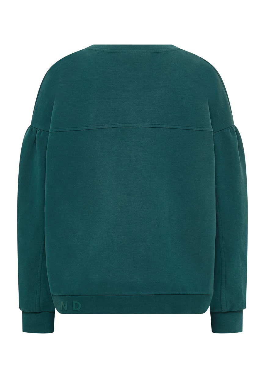 Elbsand Qivi Sweater Damen Sweatshirt mit Ballonärmeln