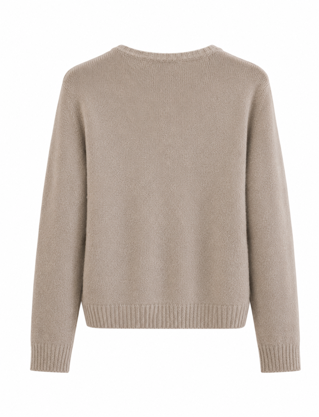 Esvivid feine Strickjacke mit Rundhalsausschnitt