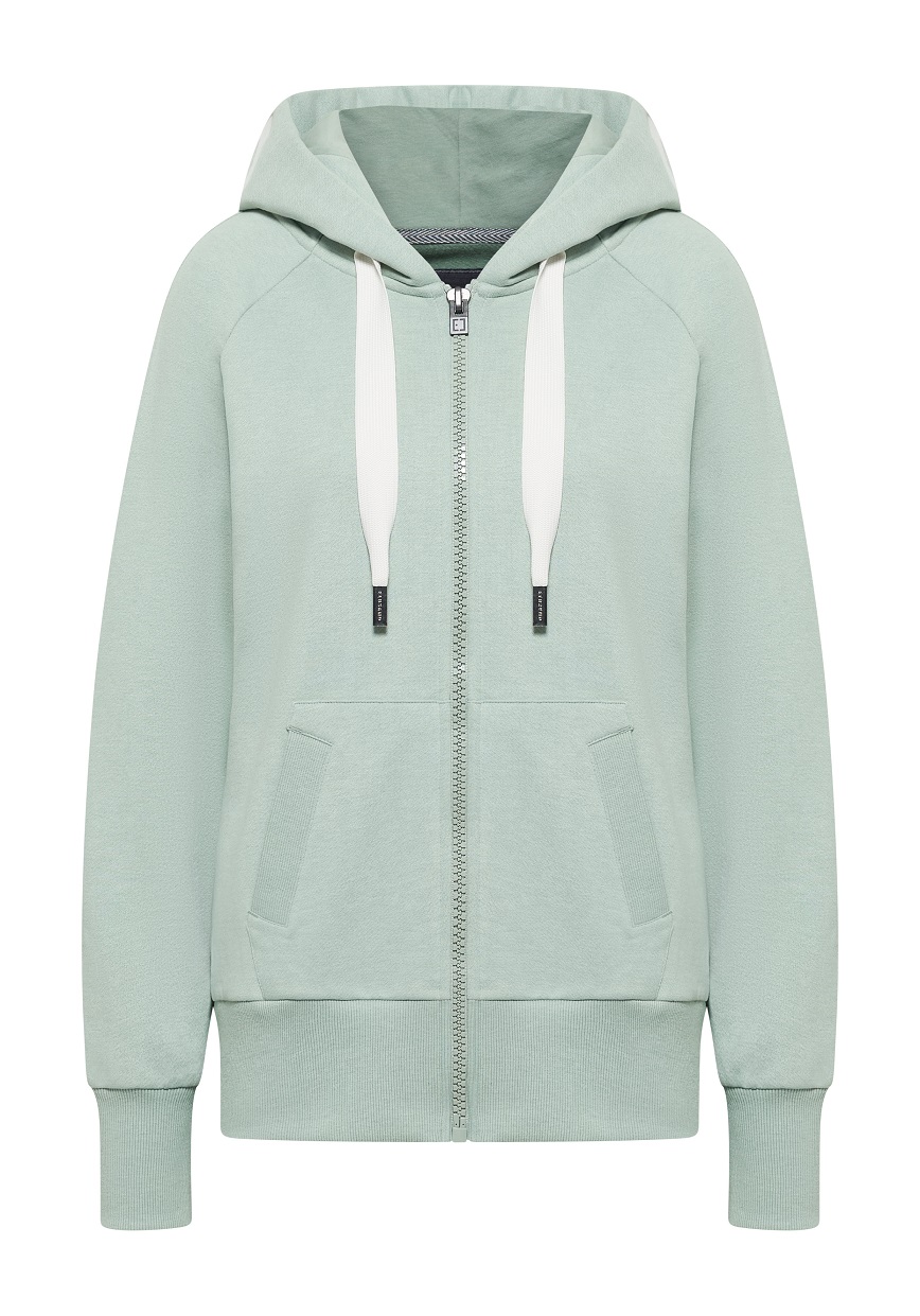 ELBSAND Kelina Kapuzen-Sweat- Jacke mit Logo-Stickerei