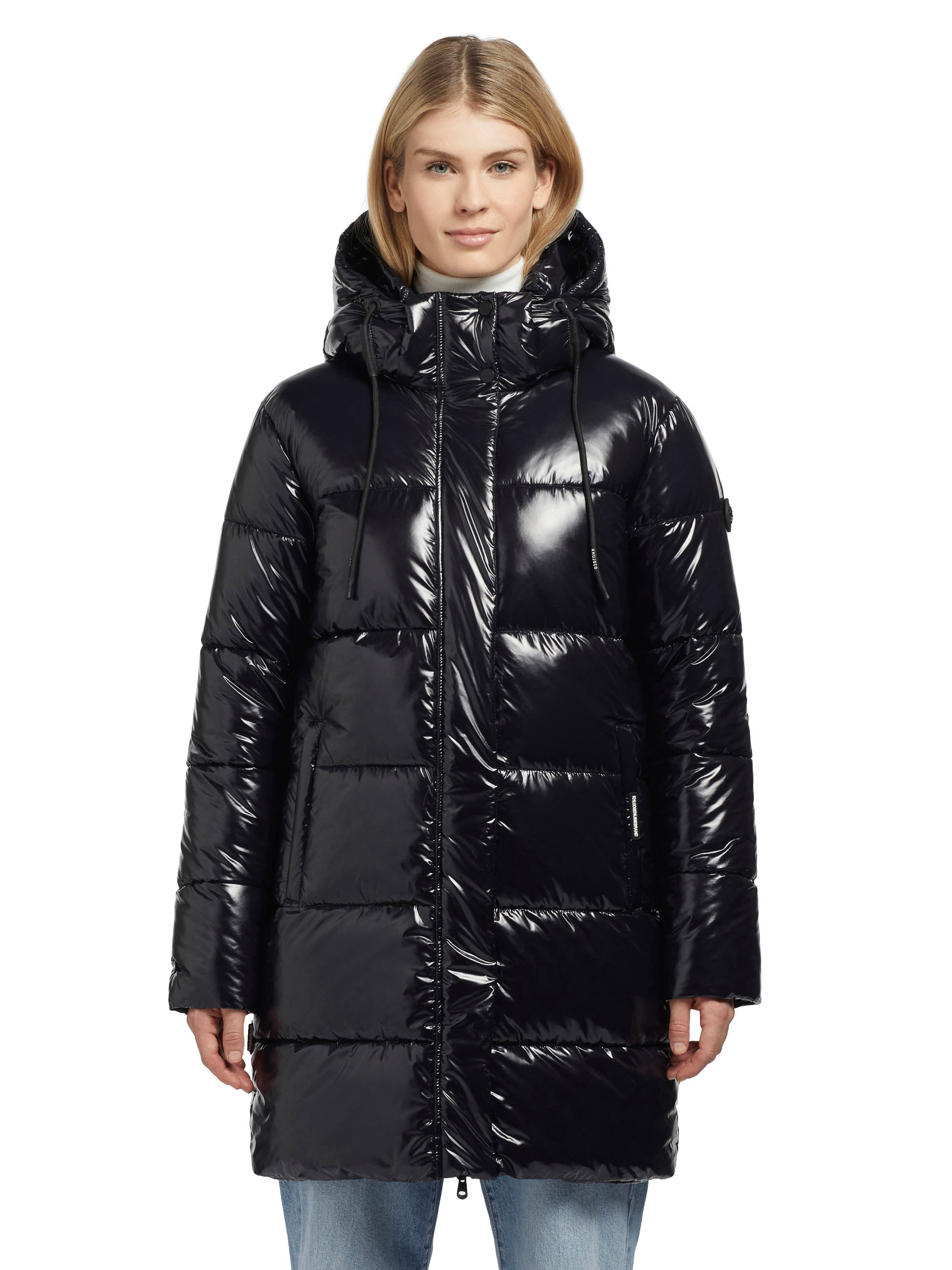 Khujo Jadet Damen Jacke Lackoptik